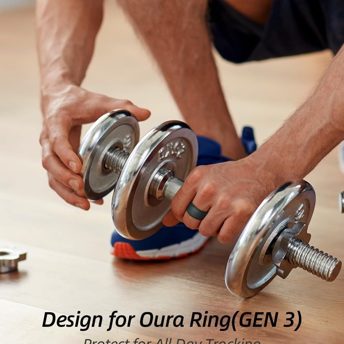 DANSOAN Silicone Ring Protector for Oura Ring - Anti-Scratch Workout Cover for Men & Women - Engagement & Wedding Ring Guard - Perfect for Gym, Swimming, Sports & Outdoor Activities