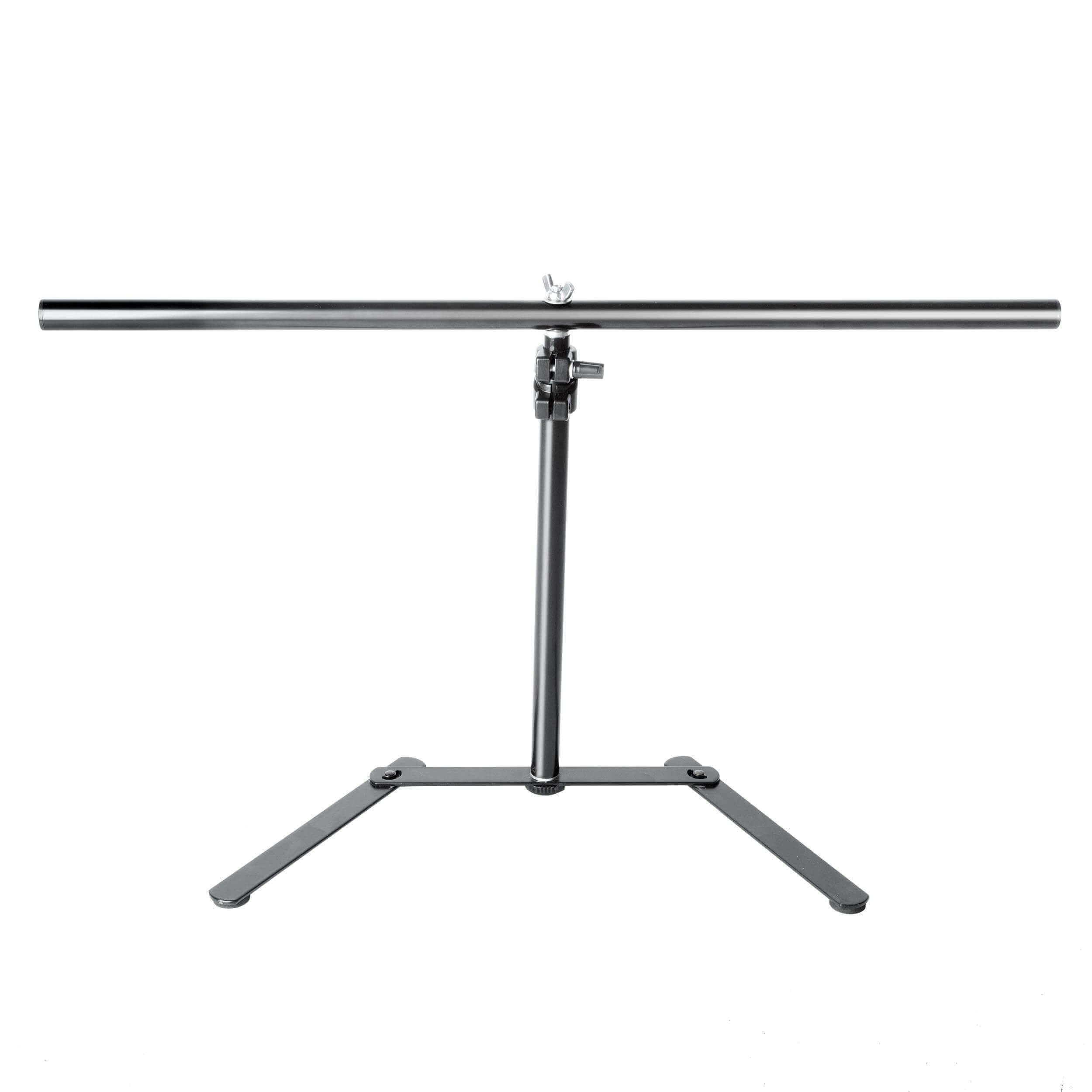 Professional Table Top Background Stand with Black & White PVC Backdrop - Perfect for Product Photography, Ecommerce Listings & YouTube Videos