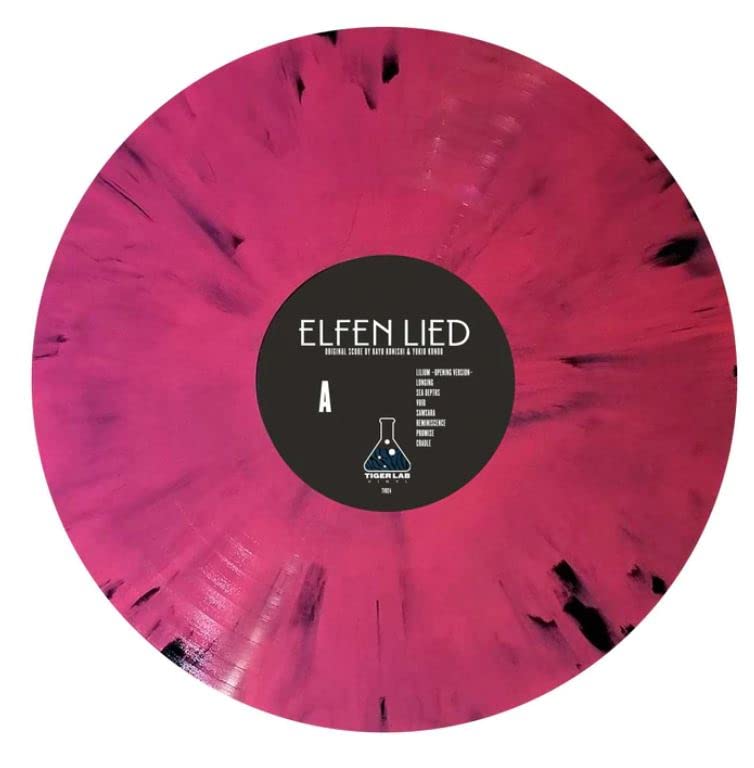 Elfen Lied Anime OST Vinyl Record - Limited Edition Marbled Purple LP with Lucy & Lilium Soundtrack | Perfect for Anime Collectors & Vinyl Enthusiasts, Great for Home Decor & Music Listening Sessions