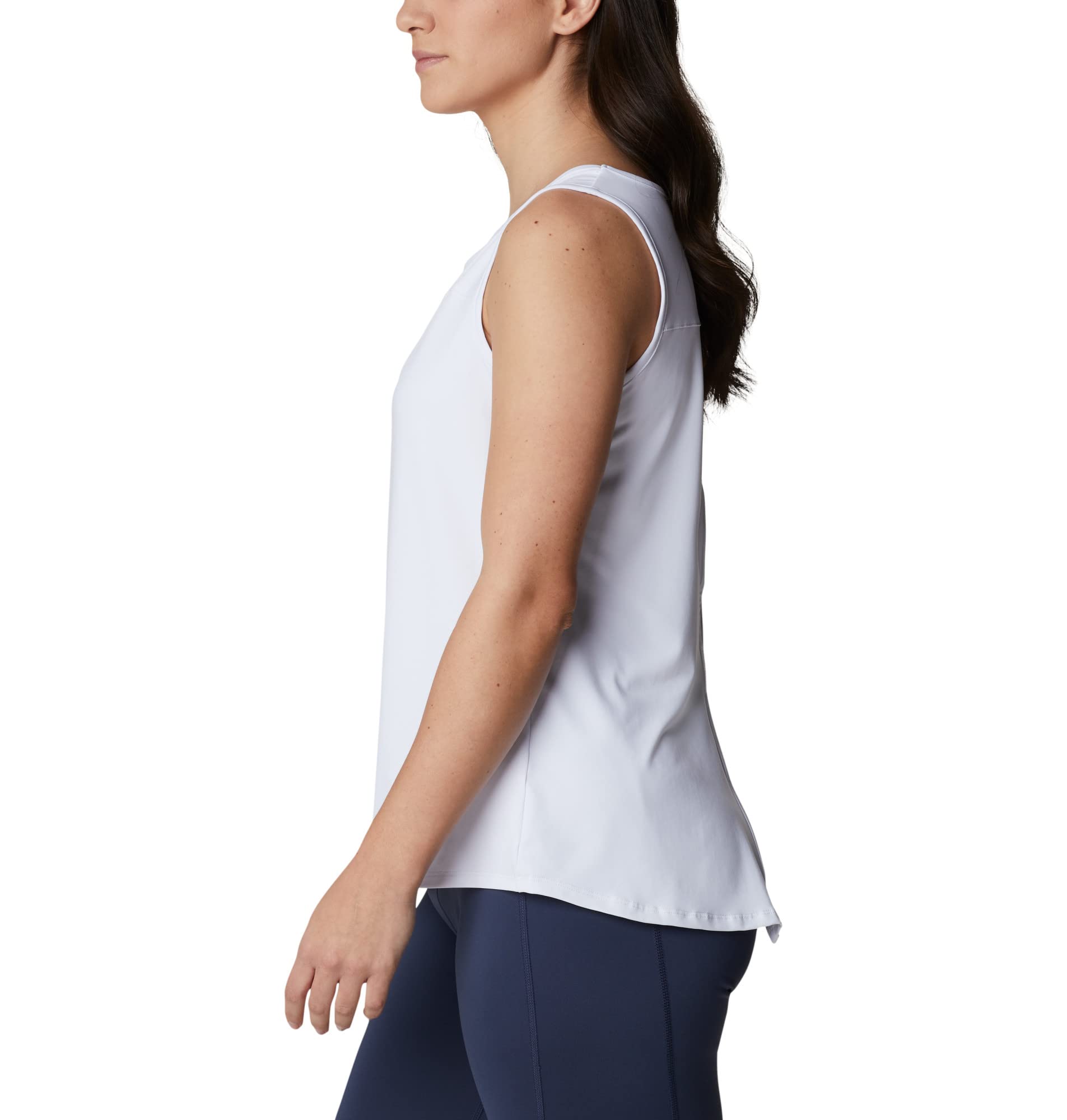 Columbia Women's Chill River Tank Top - Moisture Wicking, UPF Sun Protection, Breathable Activewear for Hiking, Running & Outdoor Adventures