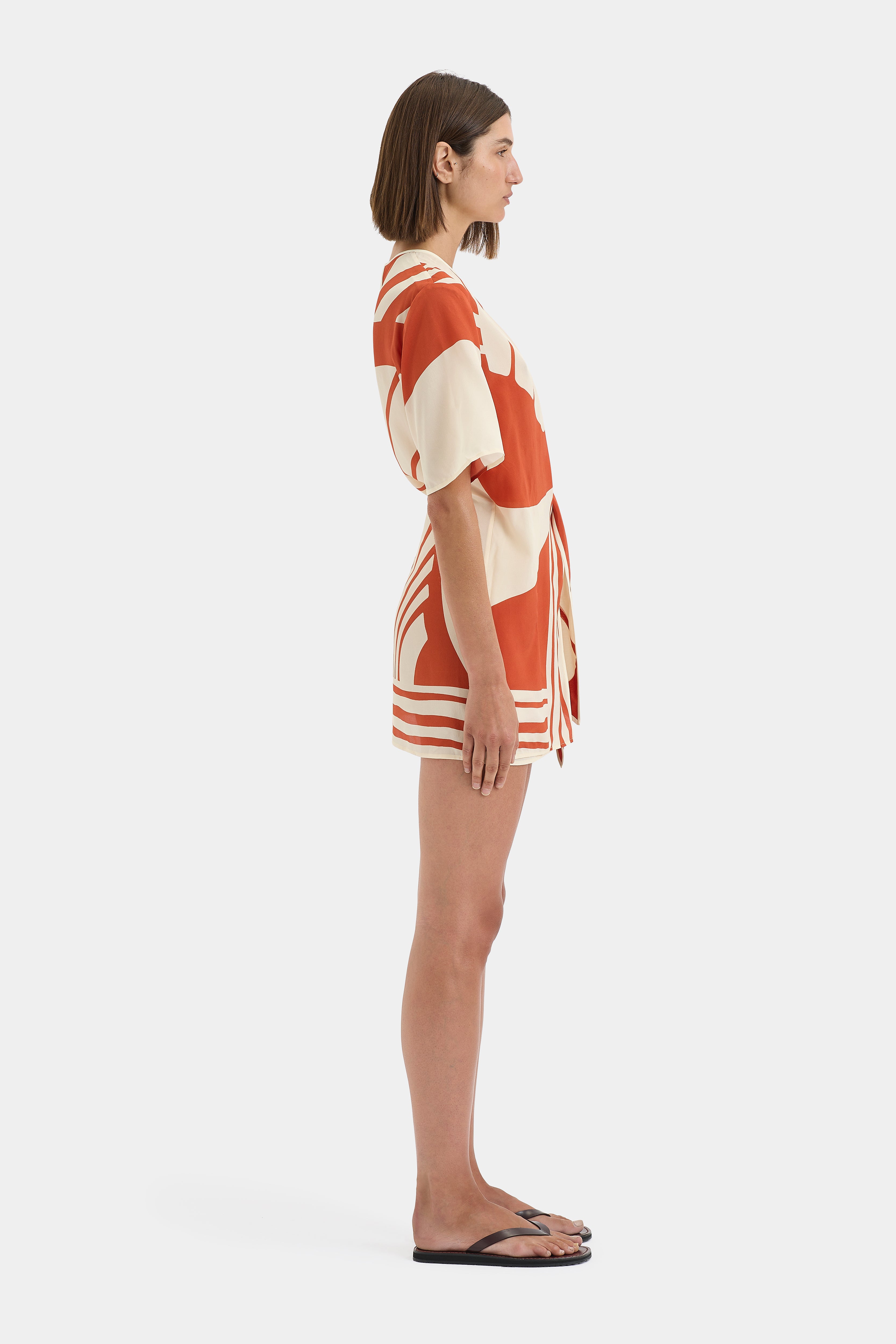 Elegant Calla Mini Dress for Women - Flowy Summer Party Dress with Pockets - Perfect for Weddings, Dates & Night Out