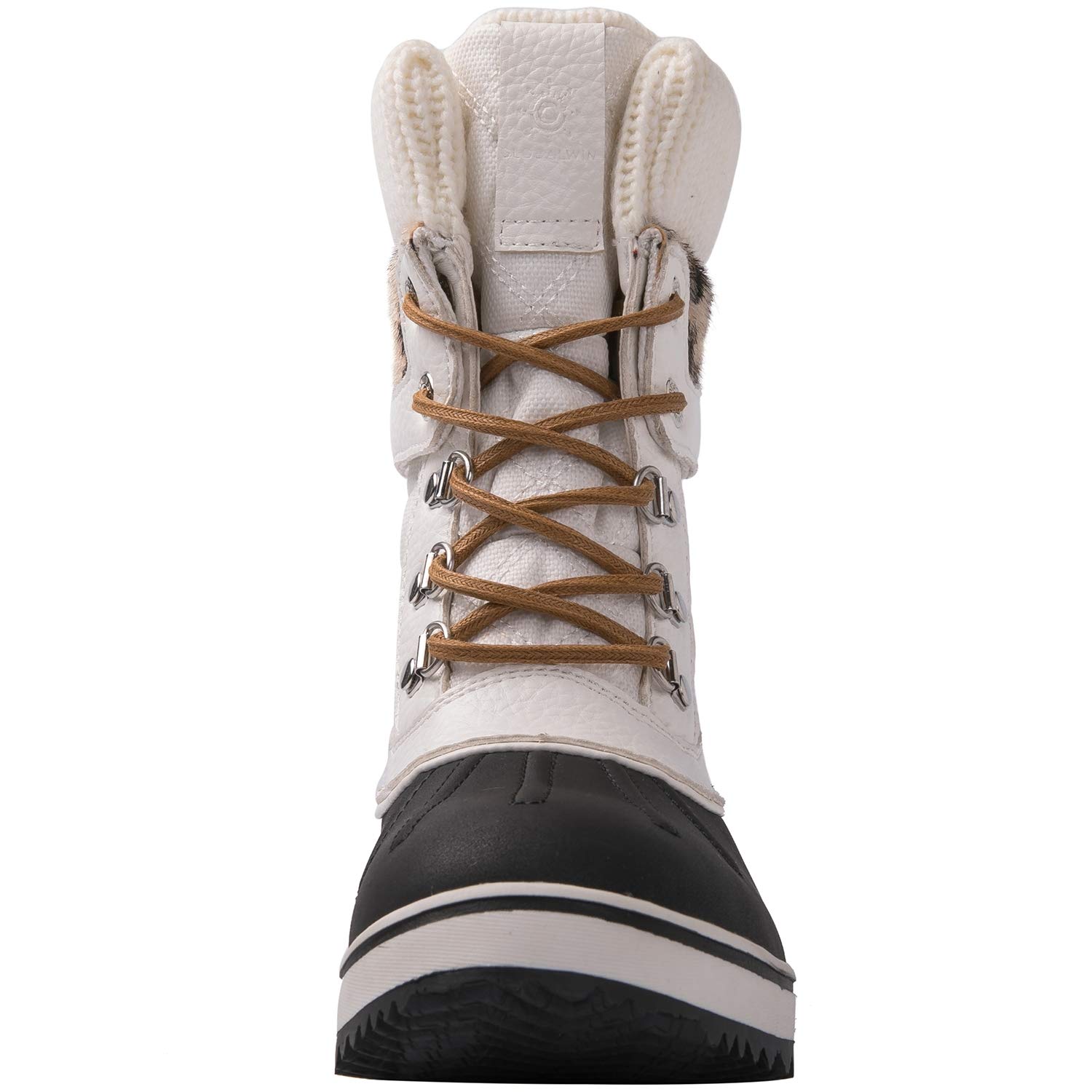 GLOBALWIN Women's Waterproof Winter Snow Boots - Warm Slip-Resistant Cold Weather Shoes for Hiking, Walking & Outdoor Activities