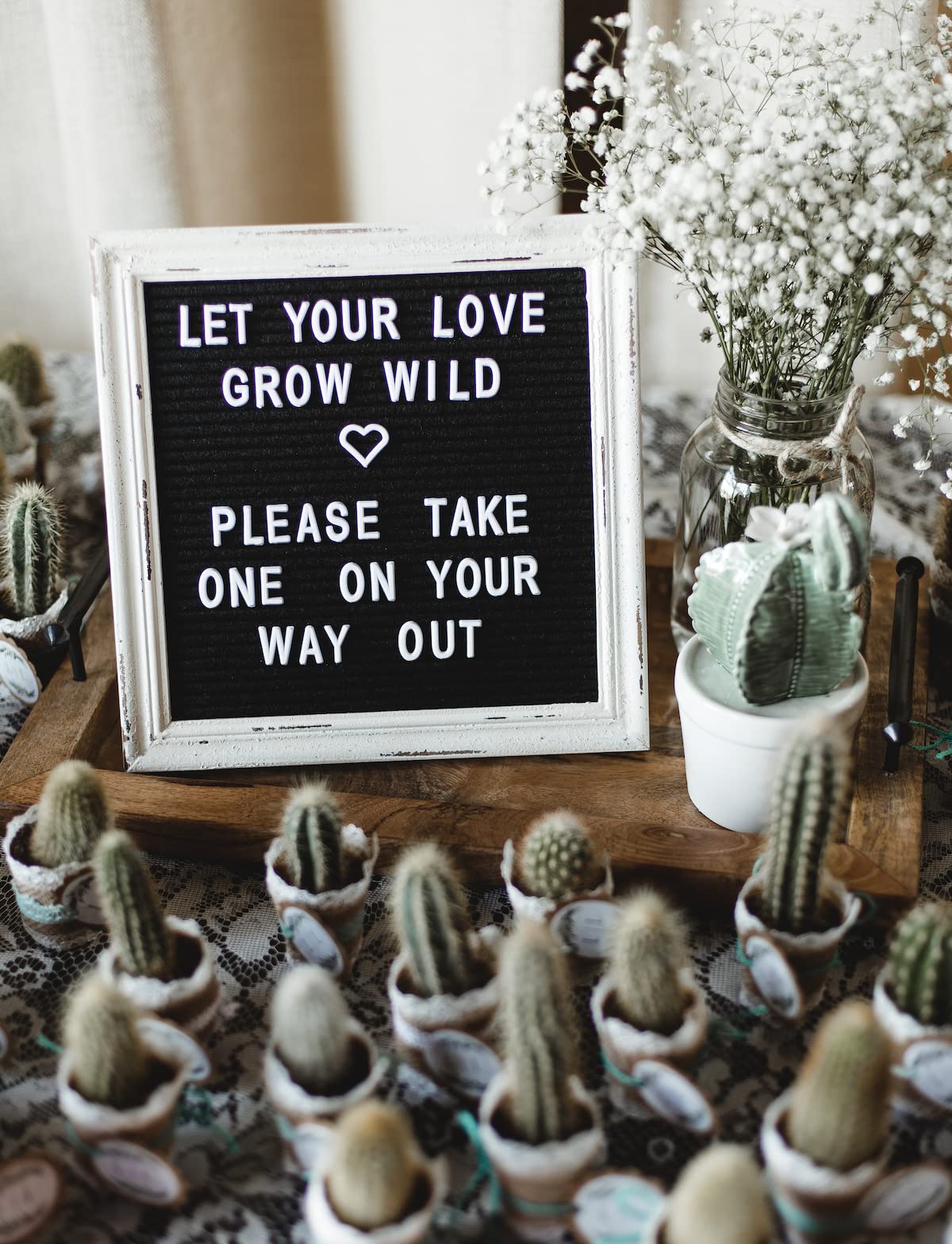 10x10 Rustic Farmhouse Black Felt Letter Board with Wooden Frame - Changeable Message Sign for Baby Announcements, Weddings & Home Decor - Includes 350 Letters & Stand (Perfect for Nursery, Events & Rustic Weddings)
