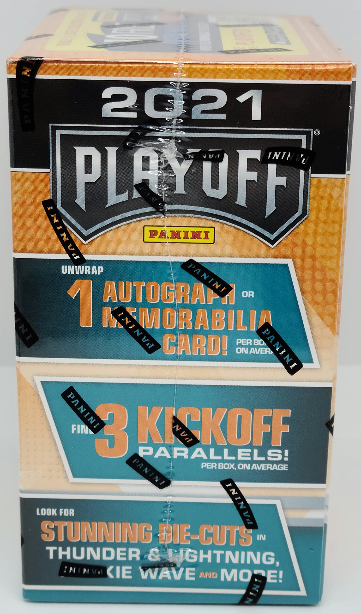 2021 Panini Playoff Football Trading Cards Blaster Box - 56 Cards per Box | NFL Collectibles for Sports Fans & Card Collectors - Perfect for Trading, Gifting, and Displaying