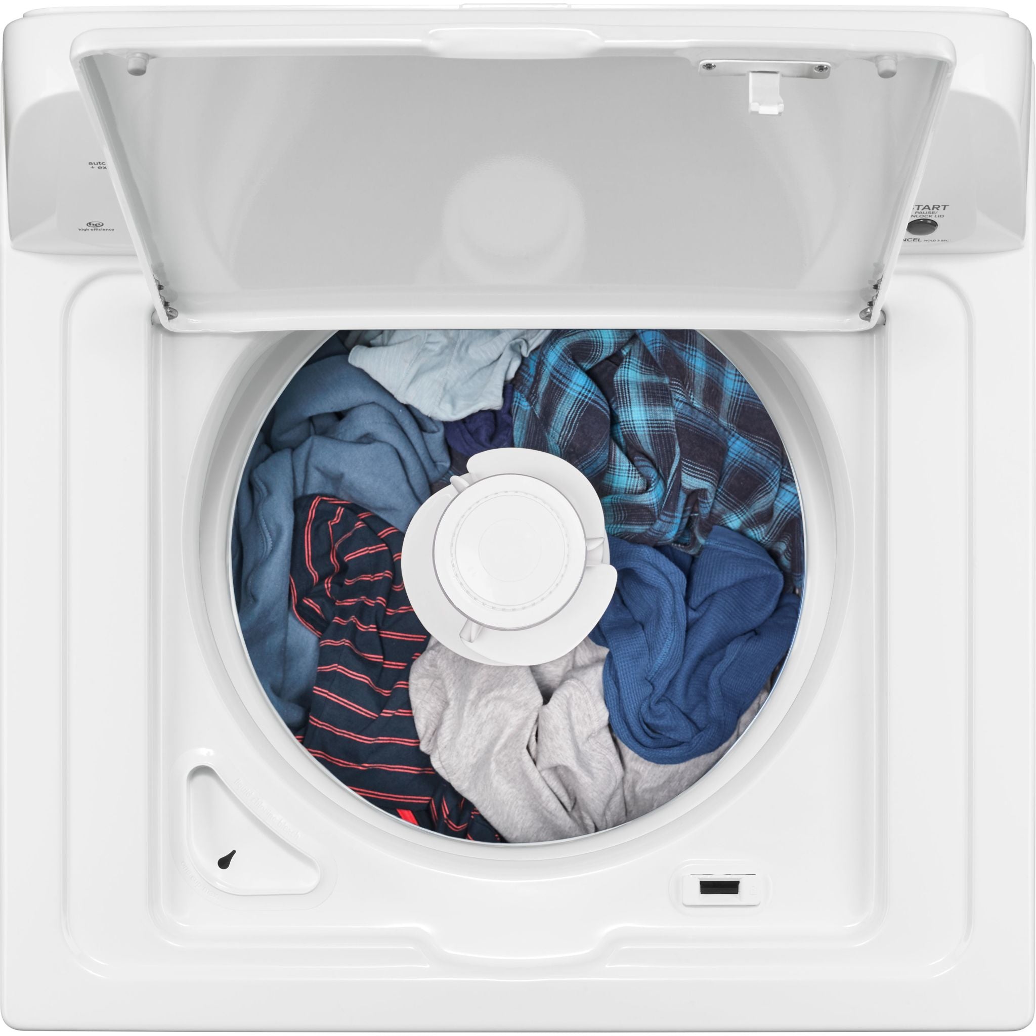 Amana AMN1444376K White Top Load Washer and Dryer Pair - Perfect for Laundry Rooms, Apartments & Small Spaces