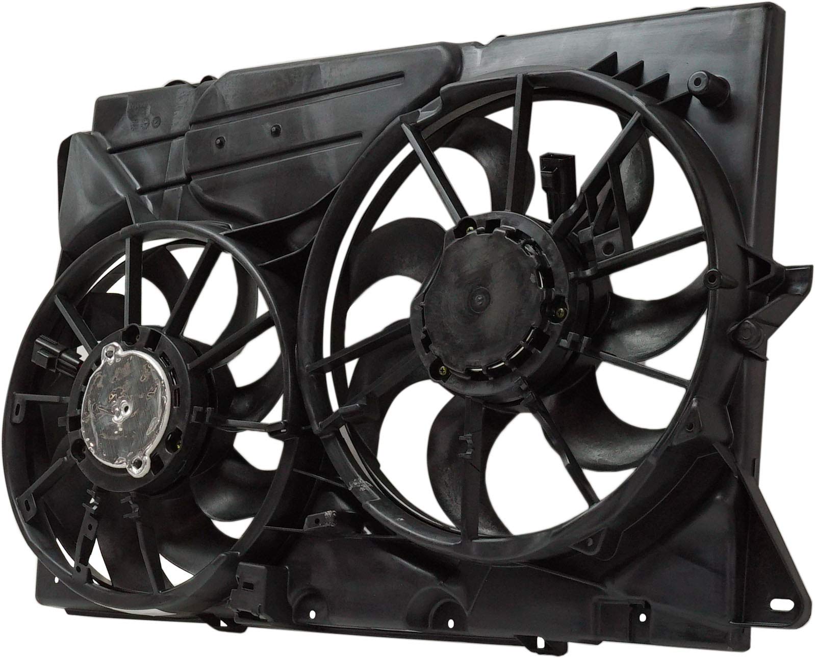 Evan Fischer Cooling Fan Assembly Compatible with 2012-2019 Lincoln MKT & 2013-2019 Ford Explorer - High Performance Radiator Cooling System - Perfect for Summer Driving & Heavy Traffic Conditions