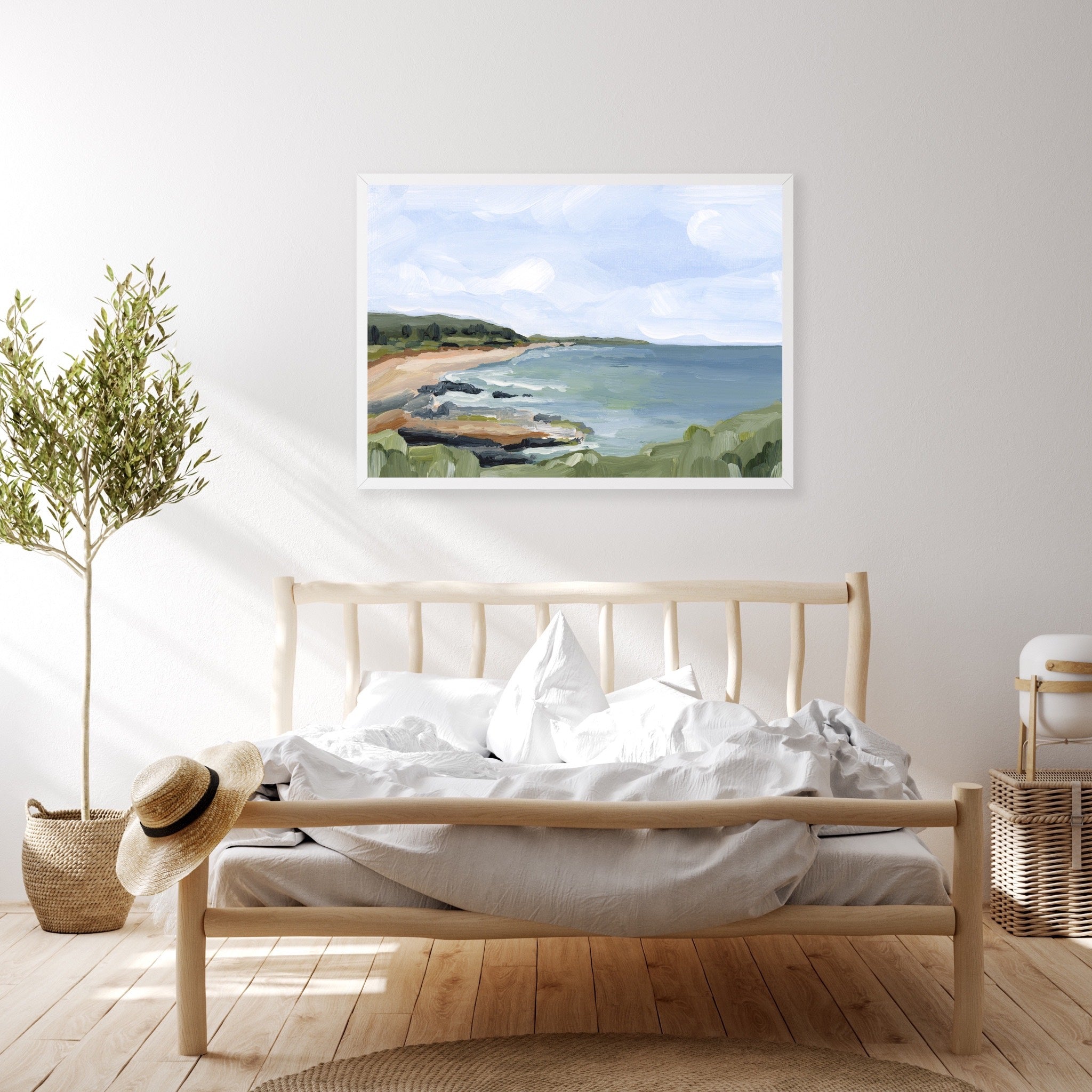 Diamond Head Art Print - Stunning Hawaiian Landscape Wall Decor for Home, Office & Gifts | Premium Quality Poster for Living Room, Bedroom & Office Spaces