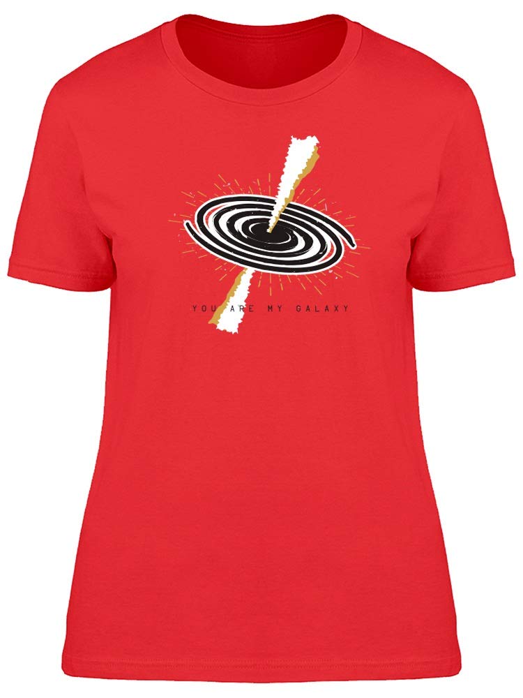 Spiral Milky Way Graphic T-Shirt for Men | Trendy Space Galaxy Print Tee - Perfect for Casual Wear, Street Style & Gifts