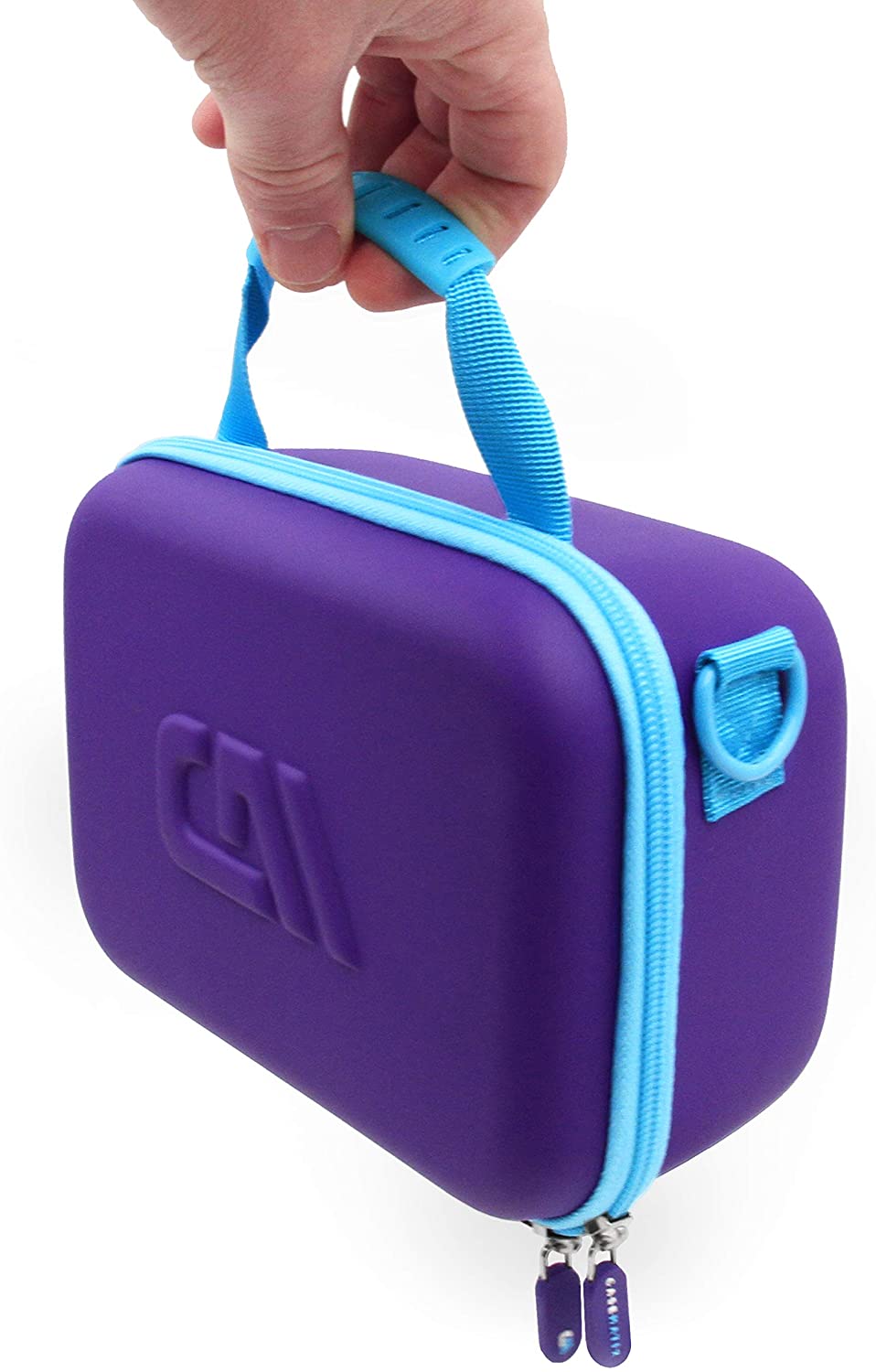 CASEMATIX Travel Storage Case for Cool Maker GO GLAM Nail Stamper Studio - Fits Blinger Deluxe Set, Styling Tools & Gem Refills - Perfect for Travel, Birthday Gifts & Salon Organization