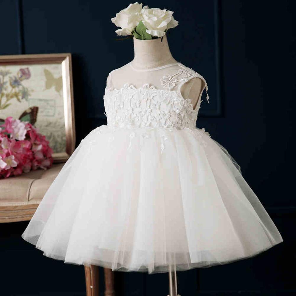 Elegant Baby Princess Lace Bridesmaid & Flower Girl Wedding Dresses - Perfect for Church Ceremonies, Garden Weddings & Formal Occasions