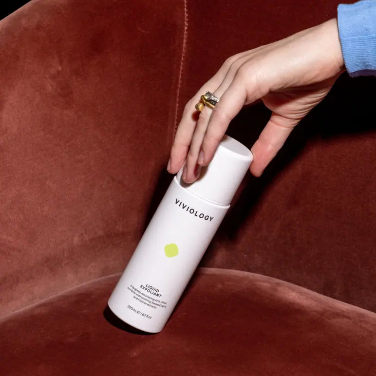 Viviology Liquid Exfoliant 200ml - Gentle Chemical Peel for Face & Body - Exfoliating Toner with AHA/BHA - Brightening & Pore Minimizing Skincare - Perfect for Daily Use & Acne-Prone Skin
