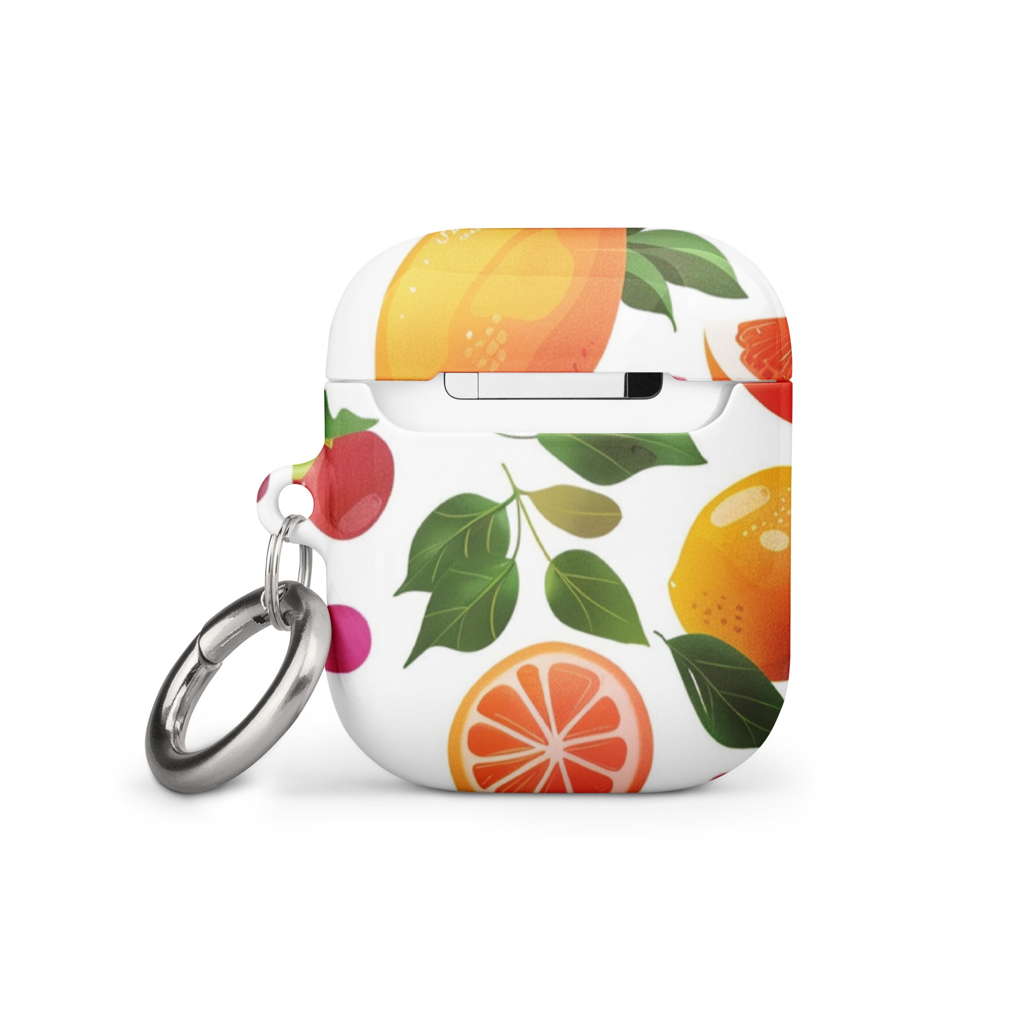 Stylish AirPods Case with Cute Fruit Design - Durable Protective Cover for AirPods 1/2/3 & Pro - Perfect for School, Work, Gym & Travel Accessories