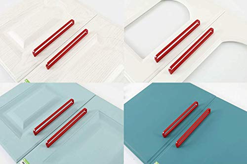 Modern Red Dresser Pulls 7.55