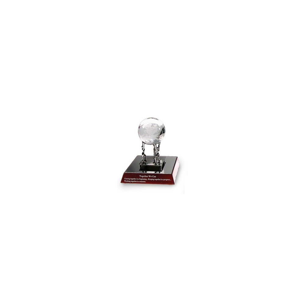 Diamond2Deal Together We Can Inspirational Desk Sculpture - Motivational Office Decor for Work, Home & Gifts - Perfect for Desk Decor, Office Motivation & Employee Appreciation