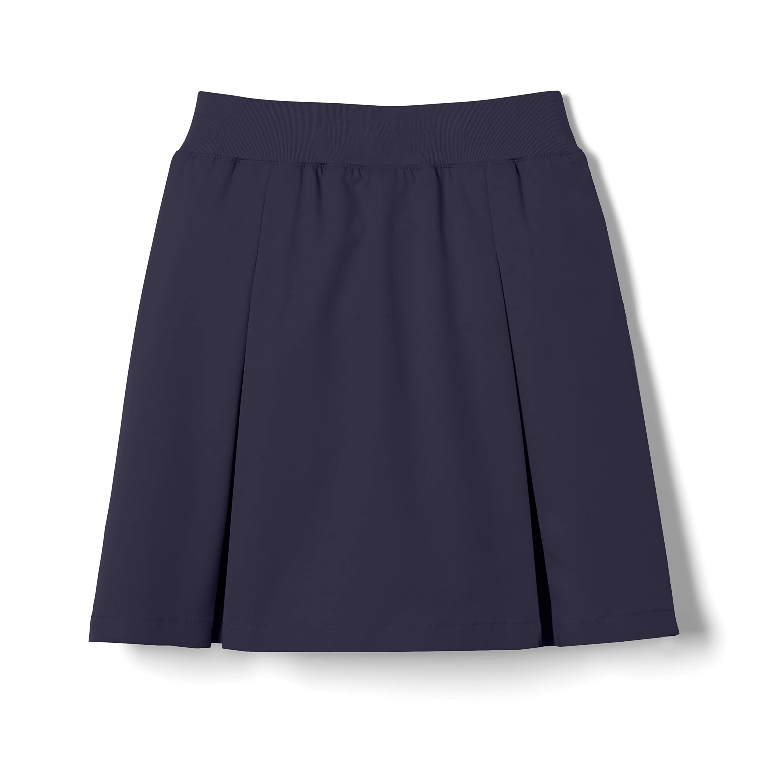 French Toast Girls' Pull-on Kick Pleat Scooter Skirt - Uniform School Skirt for Girls - Perfect for School, Church, and Special Occasions