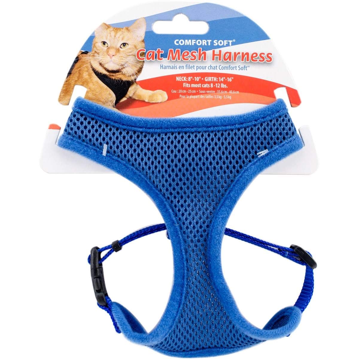 Premium Cat Harness and Leash Set - Escape Proof, Adjustable & Comfortable for Indoor/Outdoor Adventures - Perfect for Walking, Hiking & Travel with Your Feline Friend