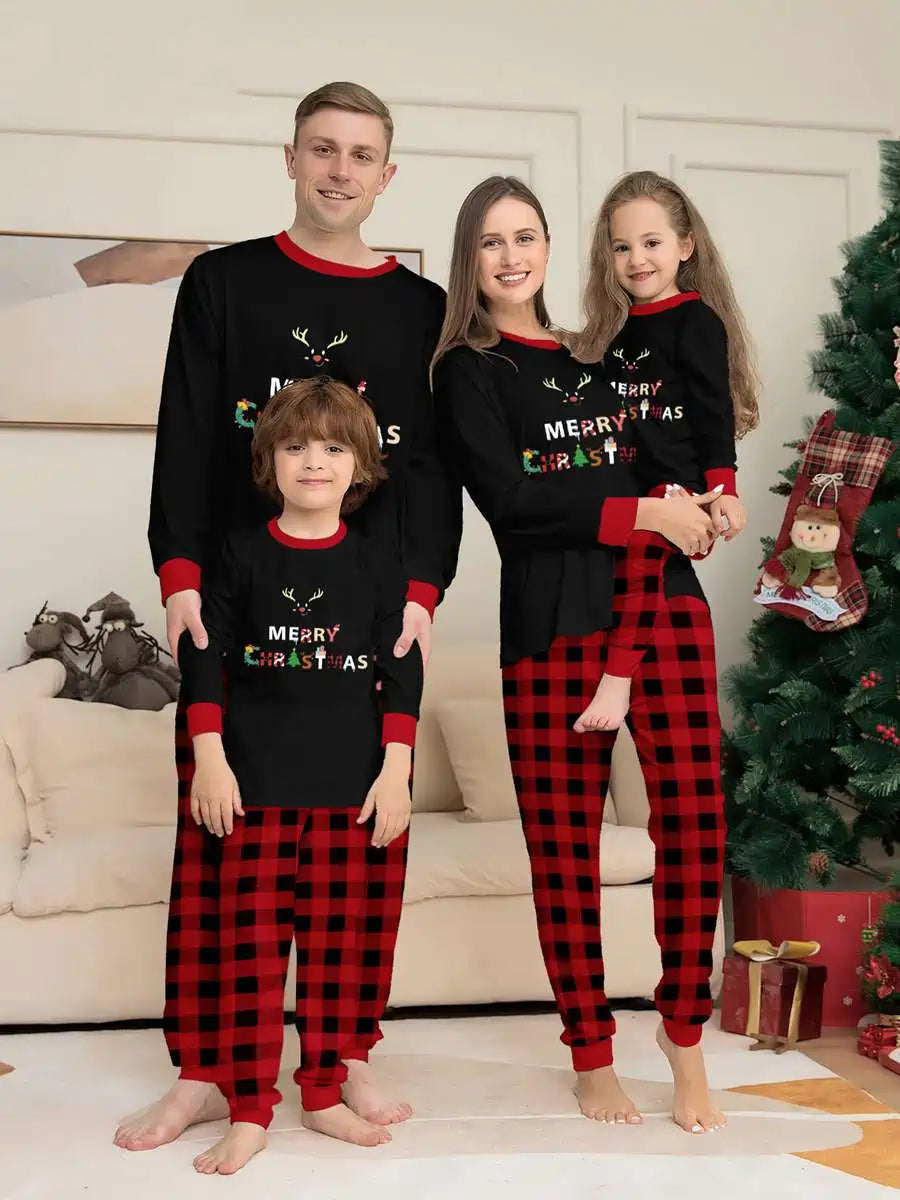 Christmas Matching Family Pajamas Set - Cozy Holiday Sleepwear for Adults & Kids | Perfect for Family Photos, Christmas Morning & Holiday Gatherings