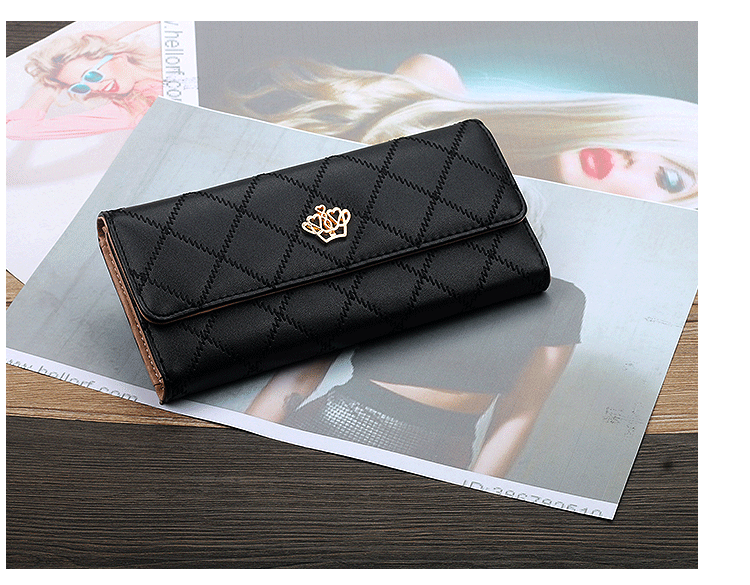 Women's Leather Wallet for Women - Slim RFID Blocking Bifold Wallet with Multiple Card Slots - Perfect for Everyday Use, Travel, and Gift Giving