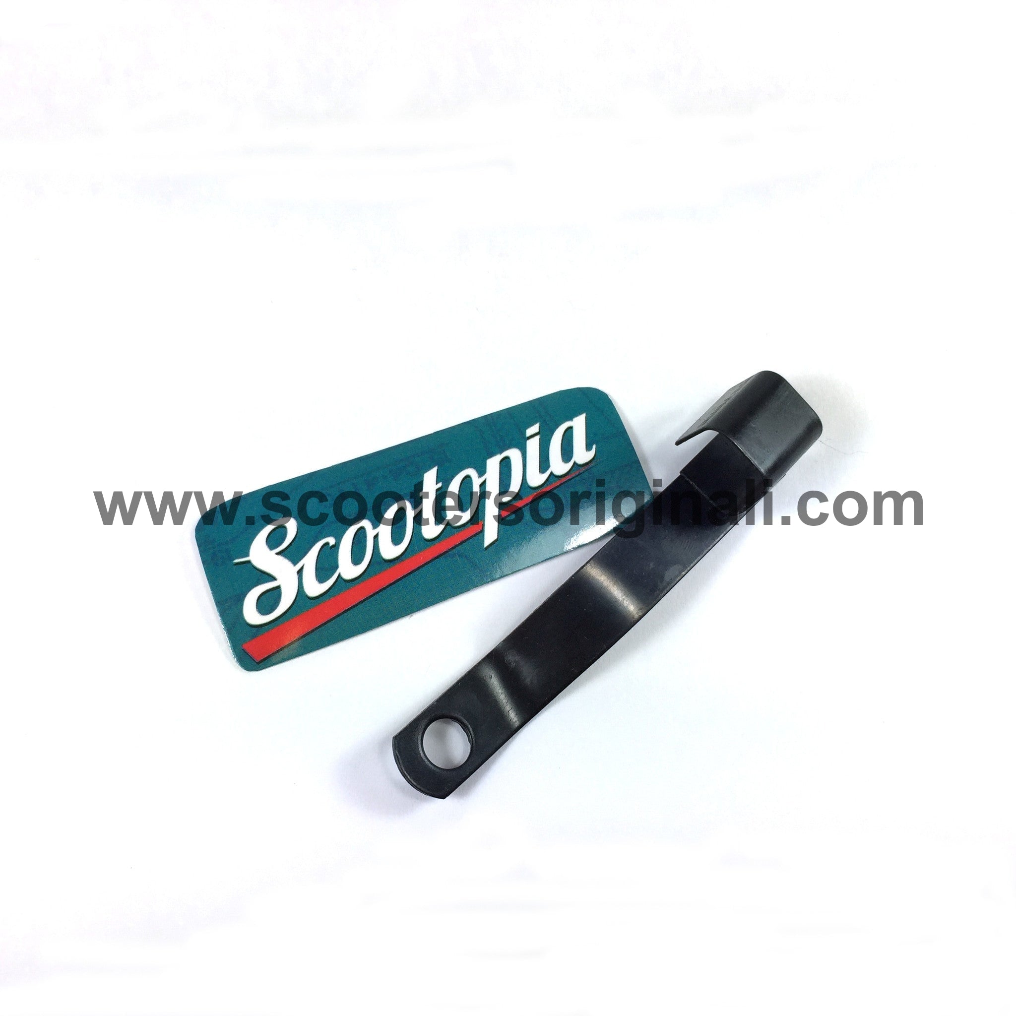 Vespa Gear Cable Guide Bracket for Post-1960 Large Frame Vespas | Durable Scooter Replacement Part | Perfect for Restoration Projects & Daily Commuting