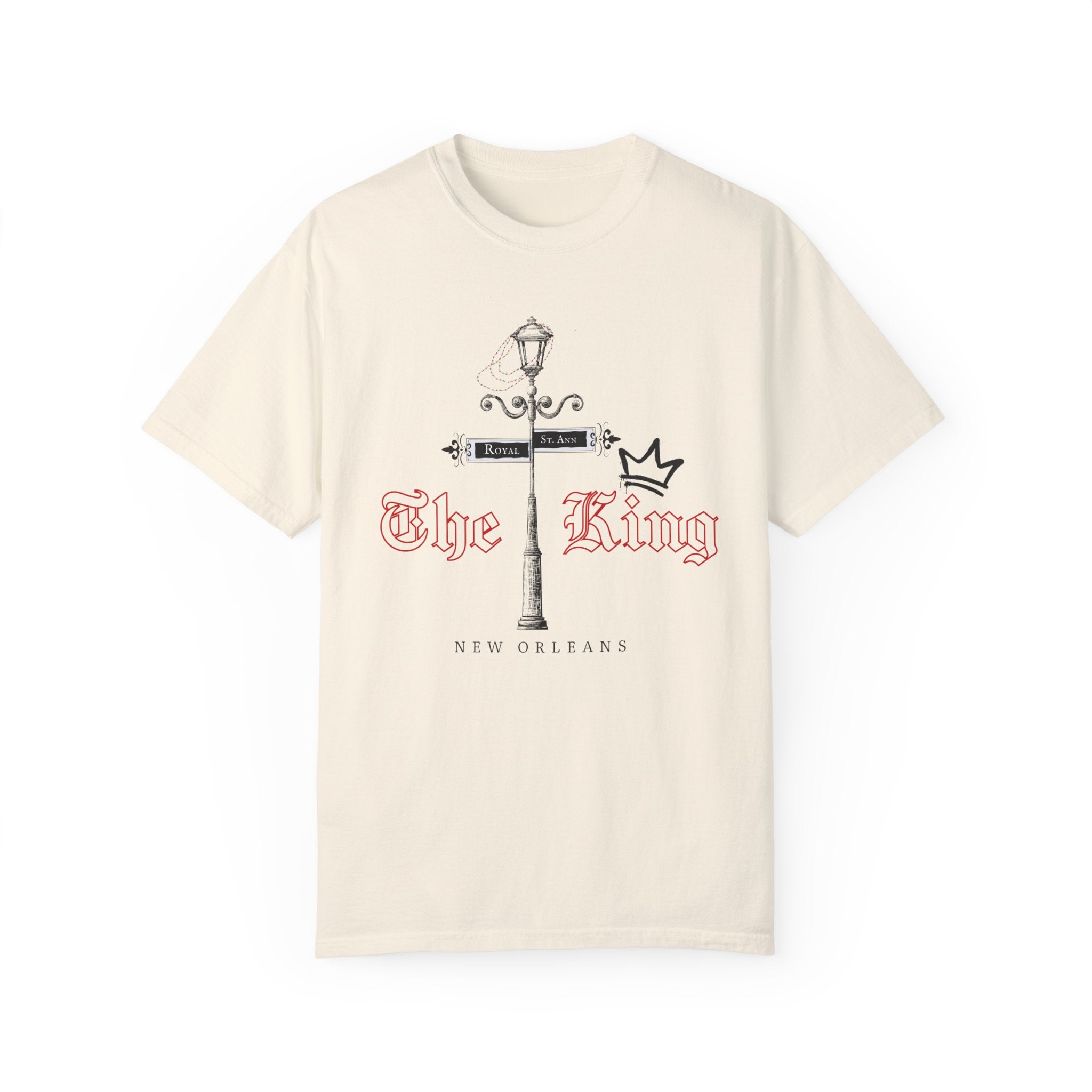 The King of The Quarter Tshirt - Premium Cotton Graphic Tee for Men | Trendy Streetwear & Casual Outfit Essential