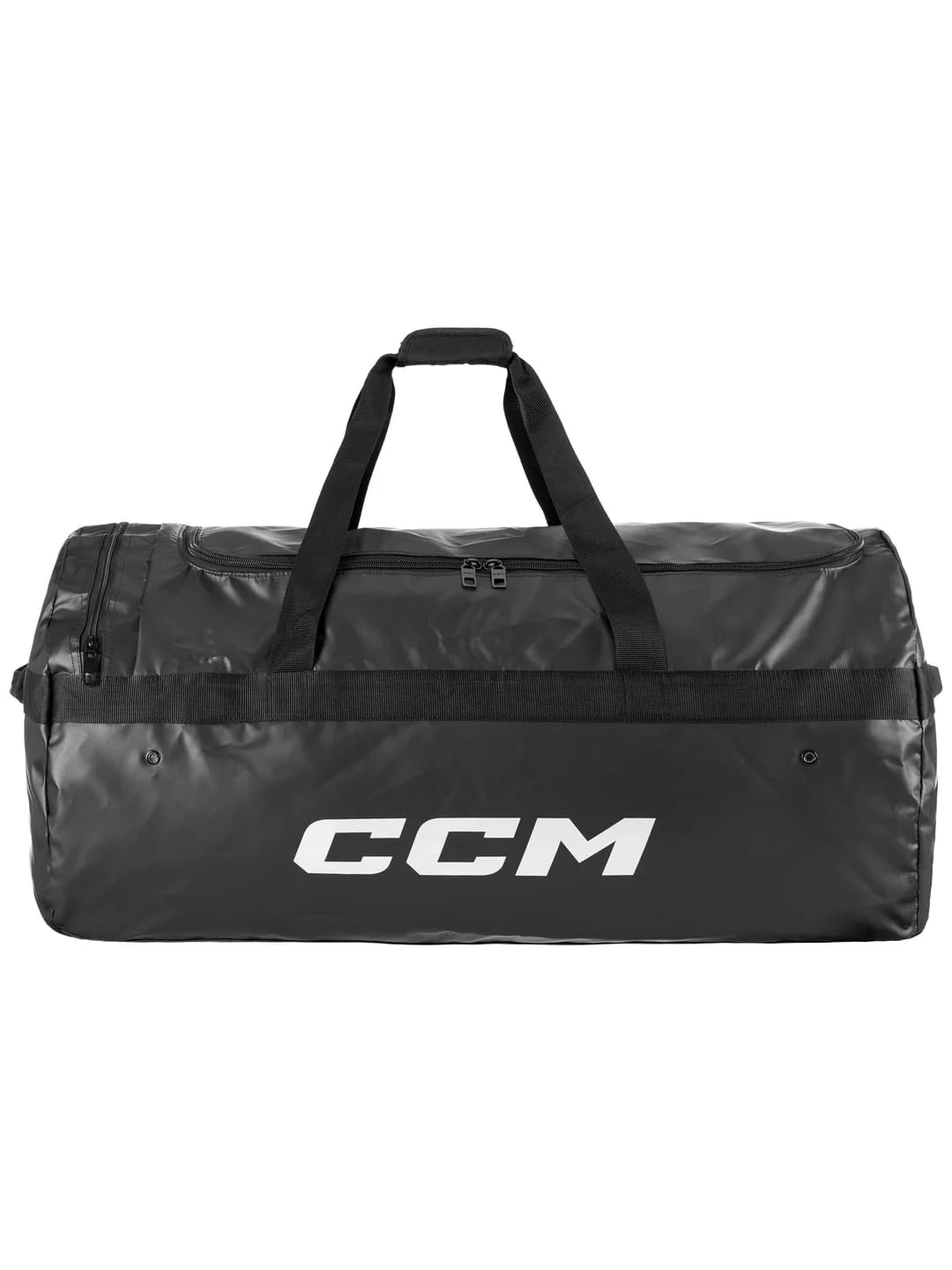 CCM Elite 450 Hockey Equipment Bag - Large Durable Hockey Gear Bag for Players with Multiple Pockets - Perfect for Hockey Practice, Games & Travel (Black)