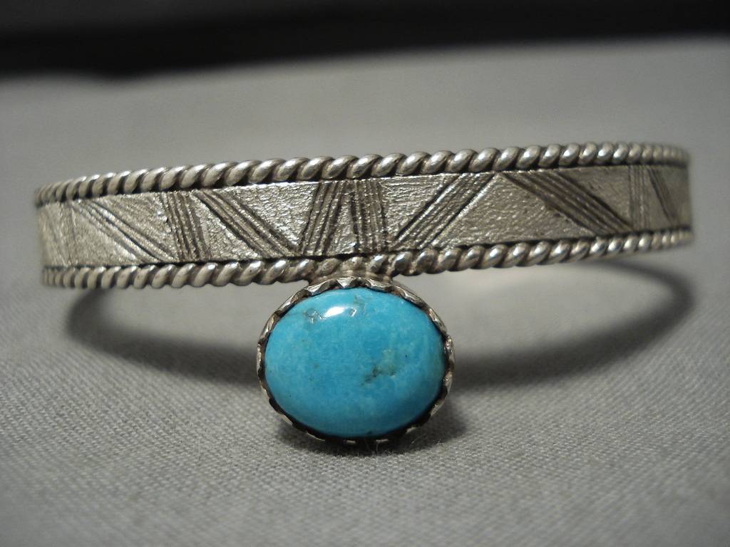 Vintage Hopi Kagenvema Sterling Silver Native American Bracelet - Handcrafted Tribal Jewelry for Women, Boho Fashion Accessory, Perfect for Festivals & Special Occasions