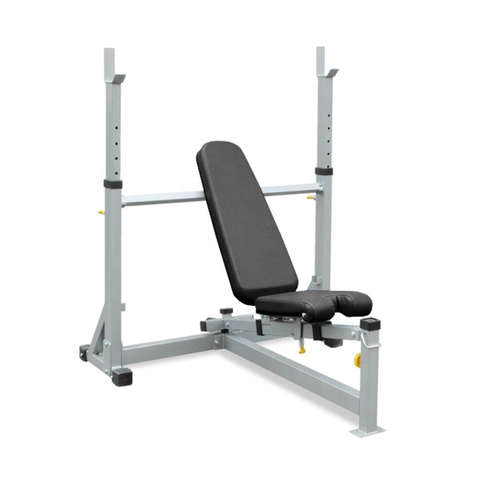 Vo3 Impulse Series Olympic Weight Bench - Adjustable Strength Training Bench for Home Gym & Powerlifting - Perfect for Full-Body Workouts, Dumbbell Press & Fitness Training