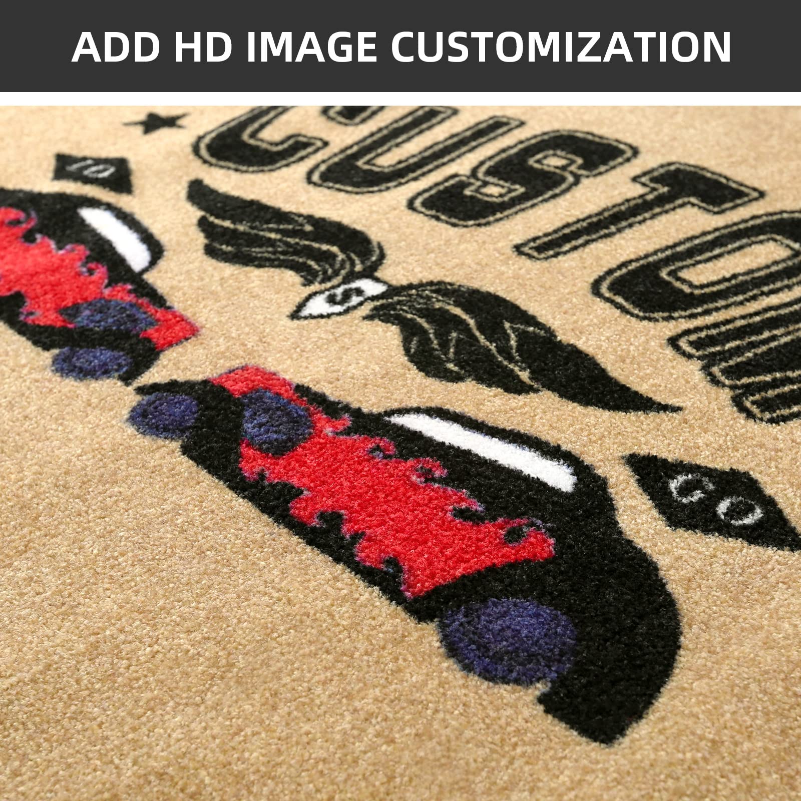 Custom Logo Doormat 3'x4' - Personalized Indoor Outdoor Entrance Rug for Office, Home, Hotel & Hospital - Non-Slip Commercial Carpet for High Traffic Areas