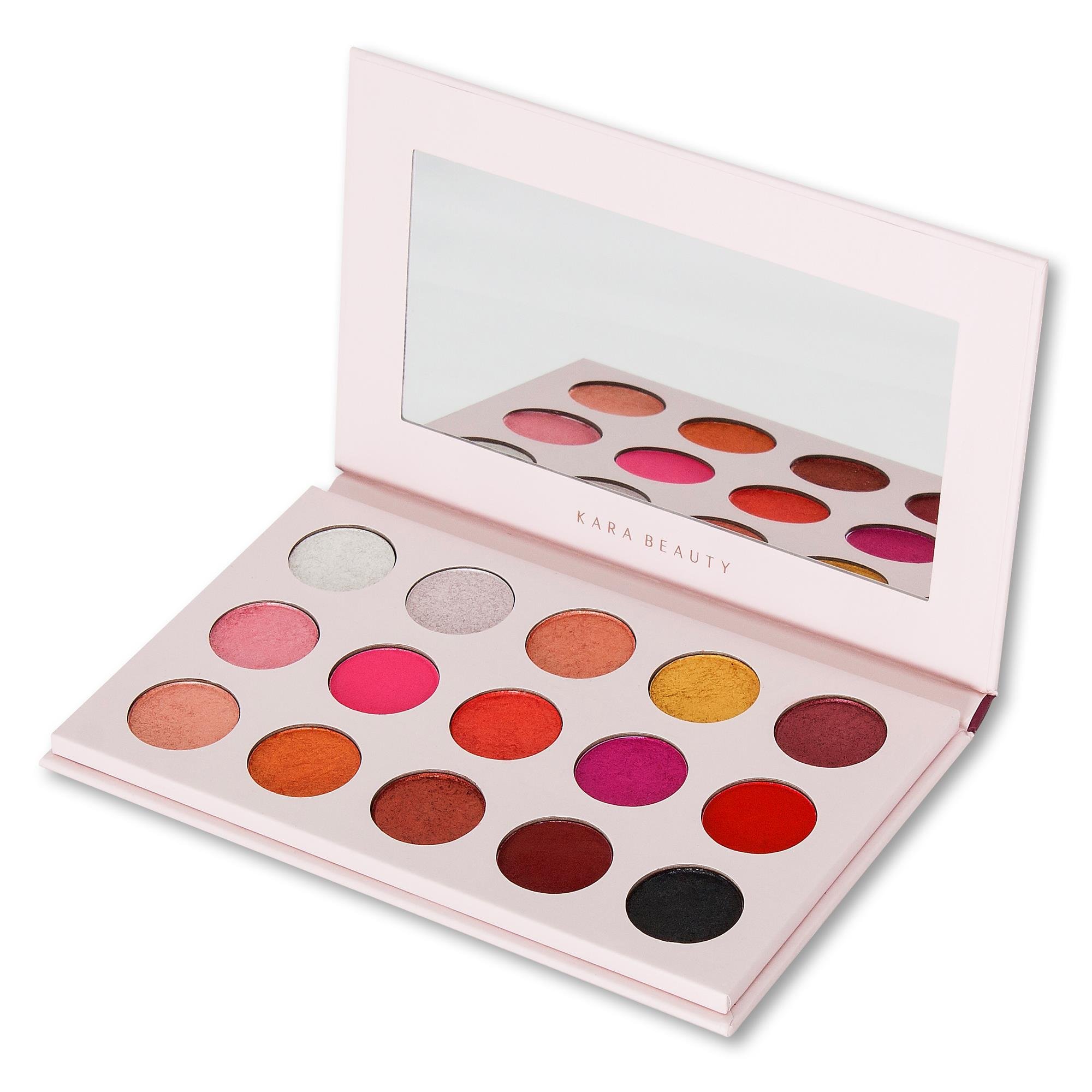 Kara Beauty ES33 The Desire Fifteen Cream Eyeshadow Palette - Long Lasting, Highly Pigmented, Blendable Makeup for Day & Night Looks - Perfect for Parties, Weddings, and Special Occasions