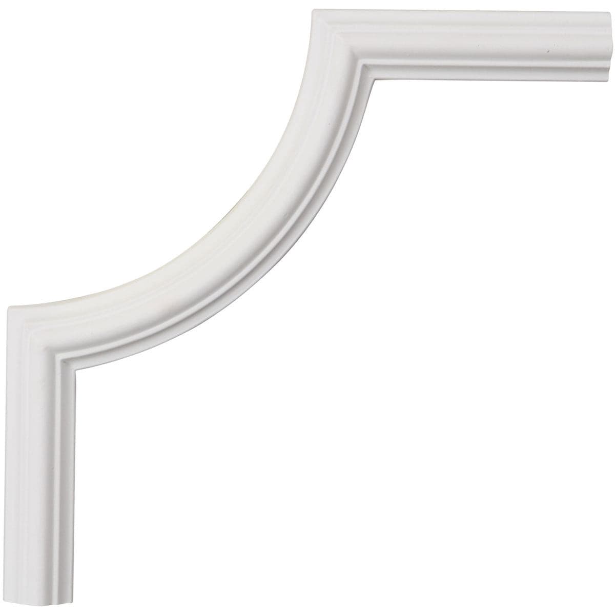 Classic Panel Moulding Corner 8W x 8H x 1/2P - Decorative Wood Trim for Crown Molding & Wall Paneling - Perfect for Home Renovation, DIY Projects & Interior Design