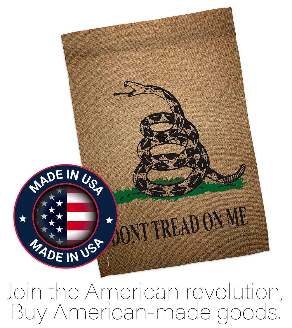 Breeze Decor Gadsden Americana Flag Set - 28