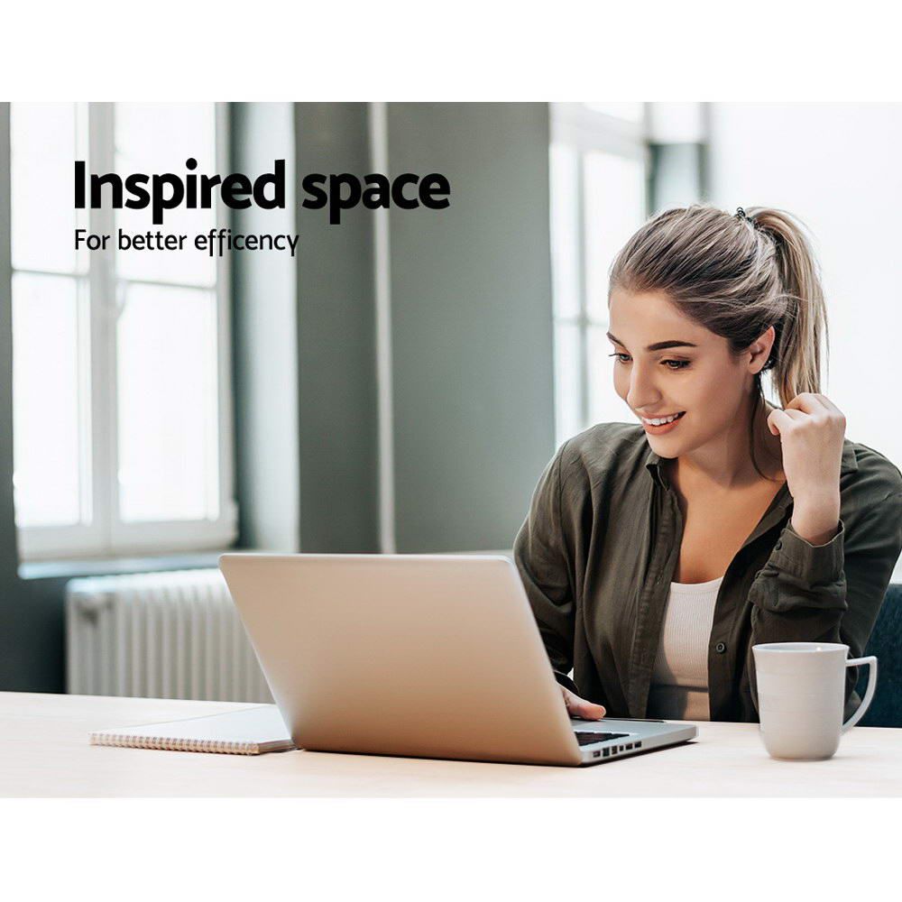 Foldable Desk with Bookshelf - White | Space-Saving Study & Workstation for Small Rooms, Dorm, Home Office | Compact & Stylish Design