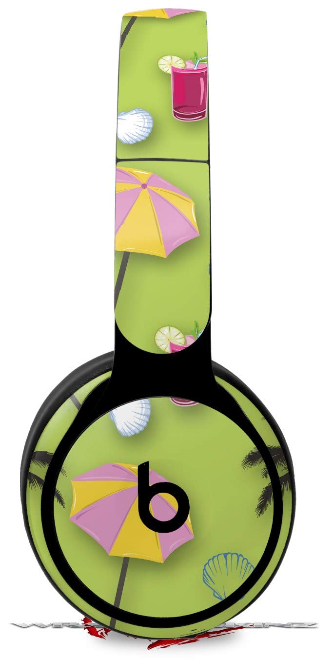 Beats Solo Pro Headphone Skin Decal Wrap - Sage Green Design | Protective Vinyl Cover for Beats Solo Pro | Perfect for Beach Parties, Travel & Daily Use