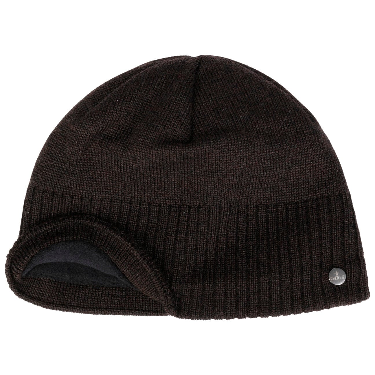 Lierys Fine Rip Merino Wool Beanie - Soft & Warm Winter Hat for Men & Women - Perfect for Skiing, Hiking & Outdoor Activities