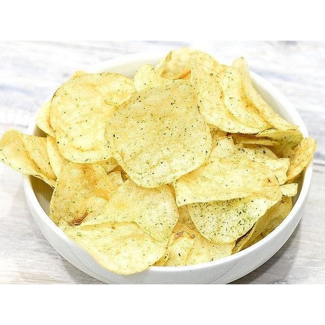 Calbee Norishio Salted Seaweed Potato Chips 160g (3-Pack) - Crunchy Japanese Snacks for Parties, Movie Nights & Asian Food Lovers