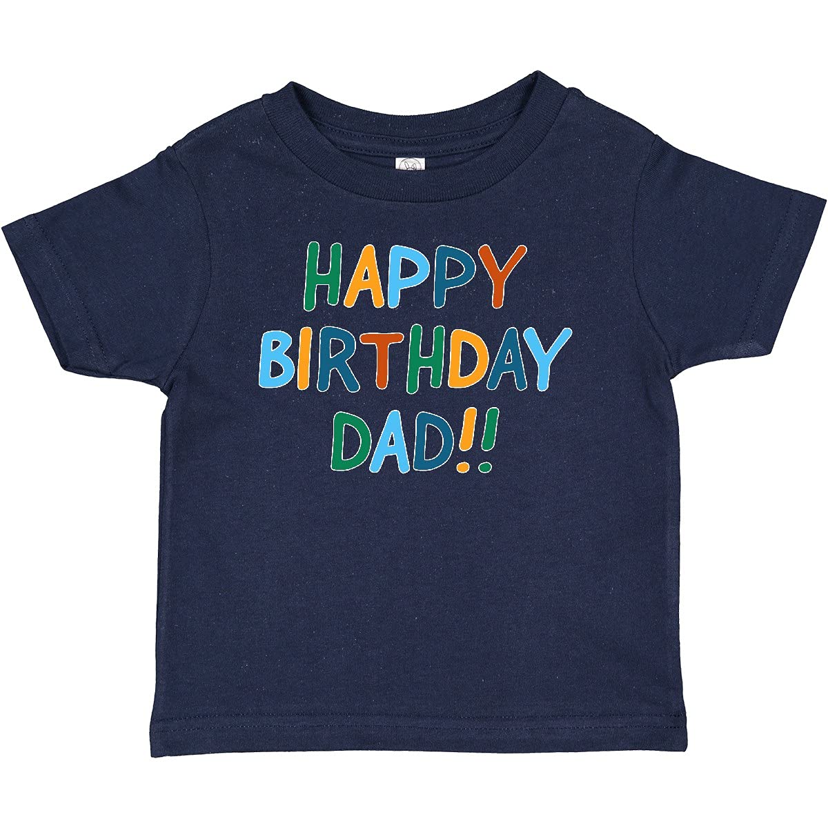 Inktastic Happy Birthday Dad Baby T-Shirt - Cute Birthday Outfit for Baby Boys & Girls - Perfect for 1st Birthday Parties, Family Photos & Special Celebrations