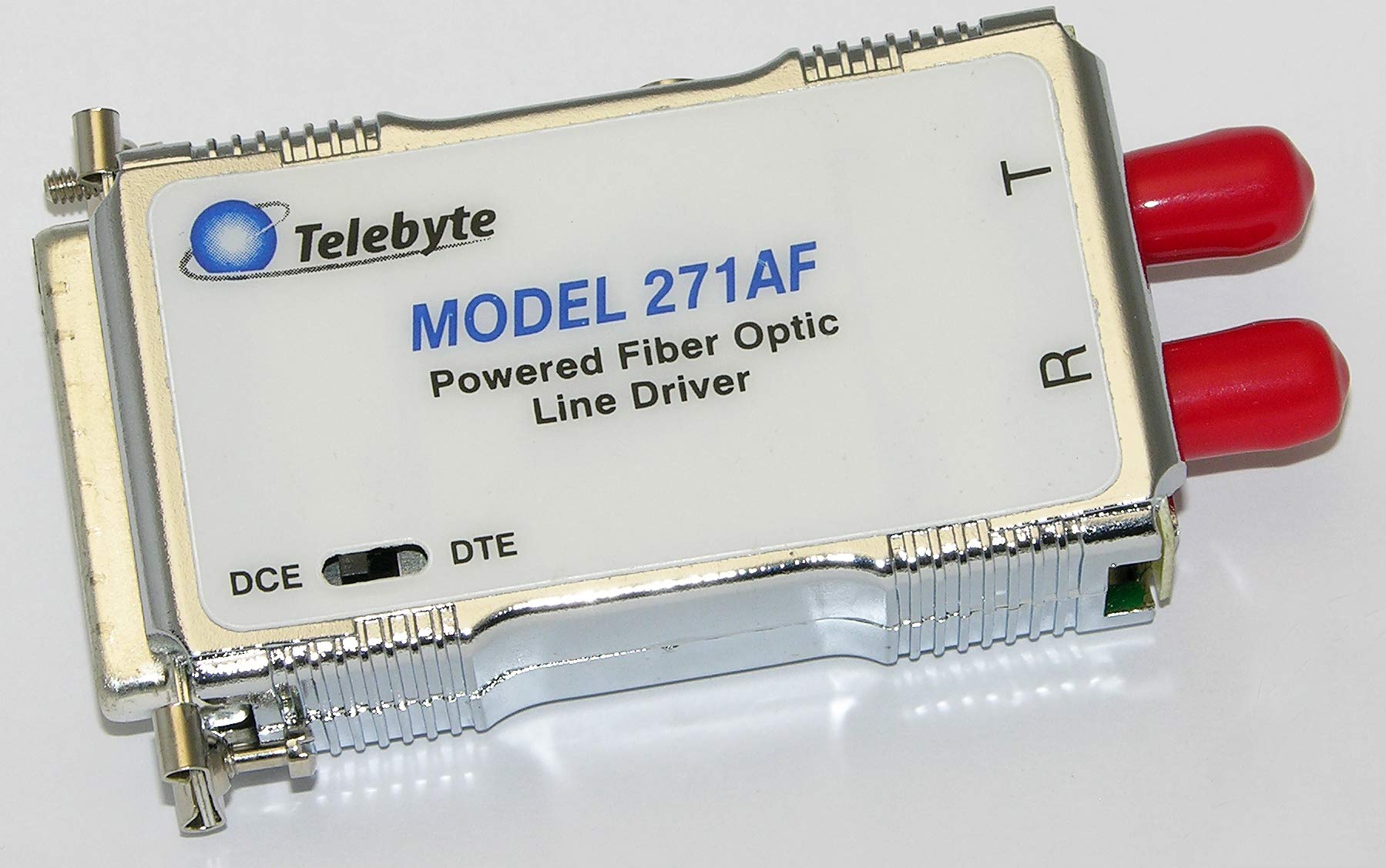 Model 271AF RS-232 Fiber Optic Line Driver - High-Speed Data Transmission Converter for Industrial Automation & Secure Networking