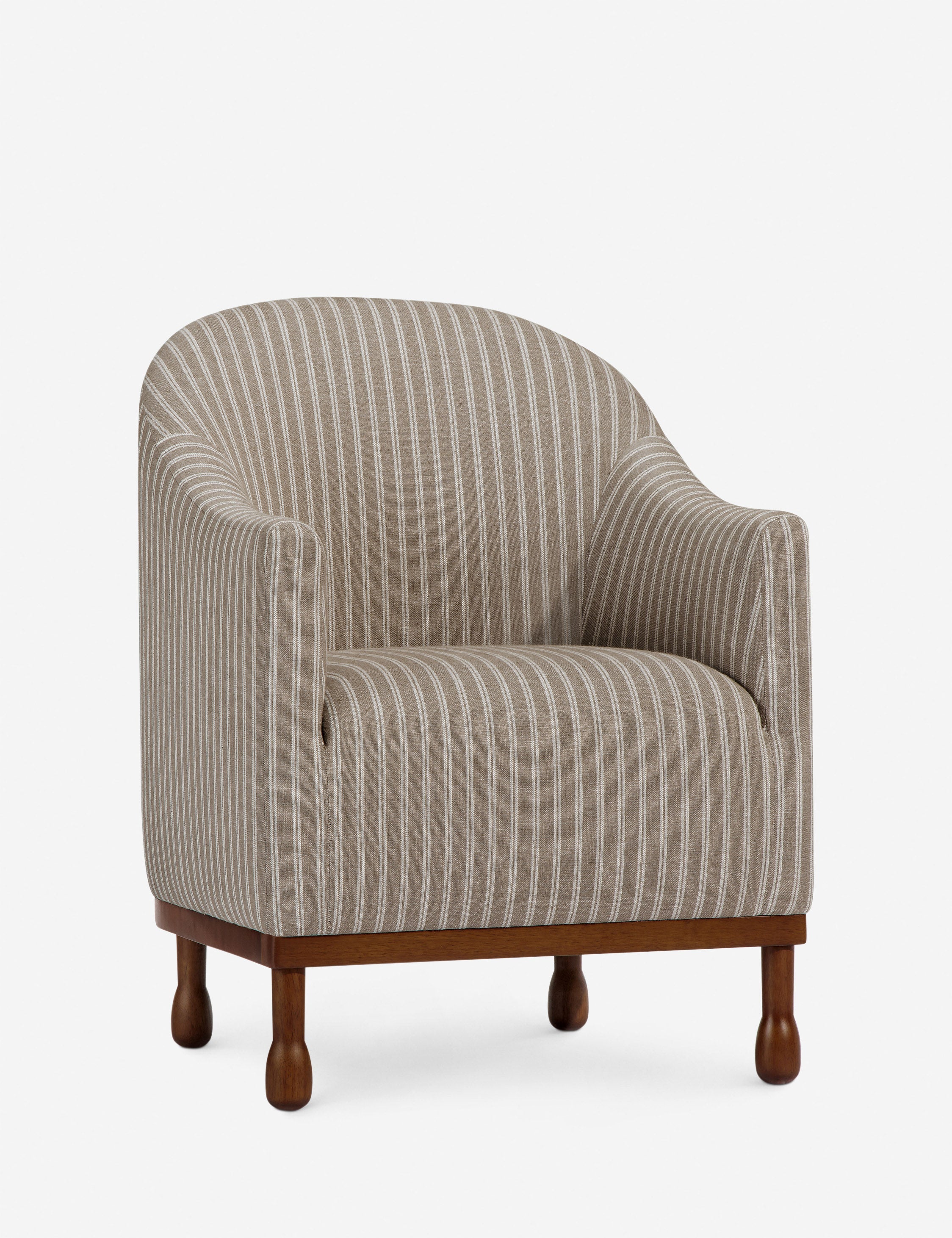 Gavin Accent Chair by Black Birch Homes x Co.House Designs - Modern Mid-Century Lounge Chair for Living Room, Bedroom & Office - Stylish Comfortable Reading Chair with Wooden Legs