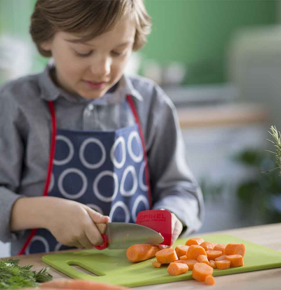 Opinel Le Petit Chef Kids Kitchen Knife Set - Safe Cooking Tools for Children - Perfect for Little Chefs Learning Culinary Skills at Home or School