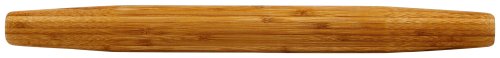 Helen's Asian Kitchen Bamboo Rolling Pin - Natural Wood Dough Roller for Dumplings, Pastry & Noodles - Perfect for Making Homemade Wonton, Spring Rolls & Asian Desserts