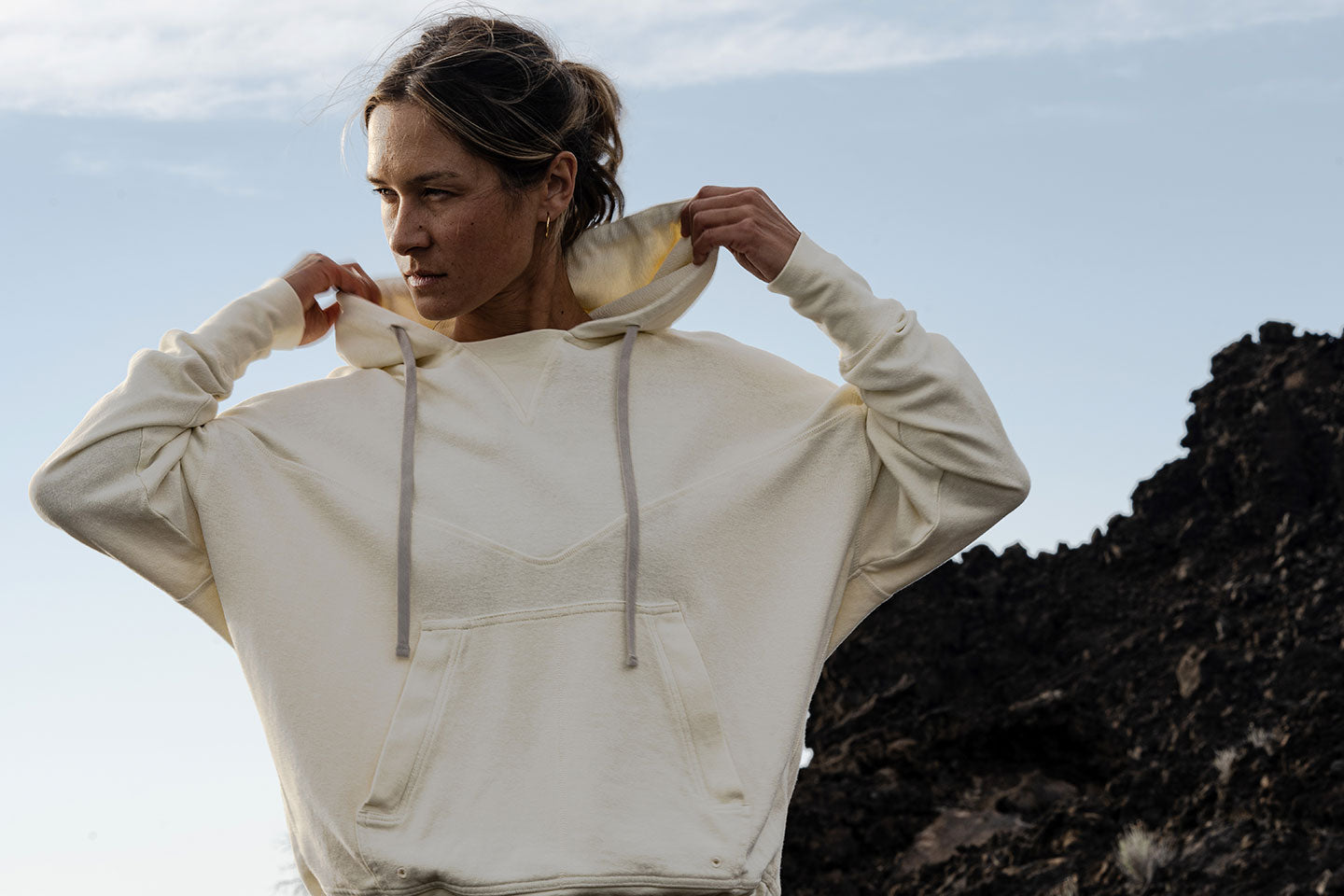 Premium Women's Hemp Hoodie - Eco-Friendly Soft Pullover Sweatshirt for Yoga, Hiking & Casual Wear | Sunrise Collection