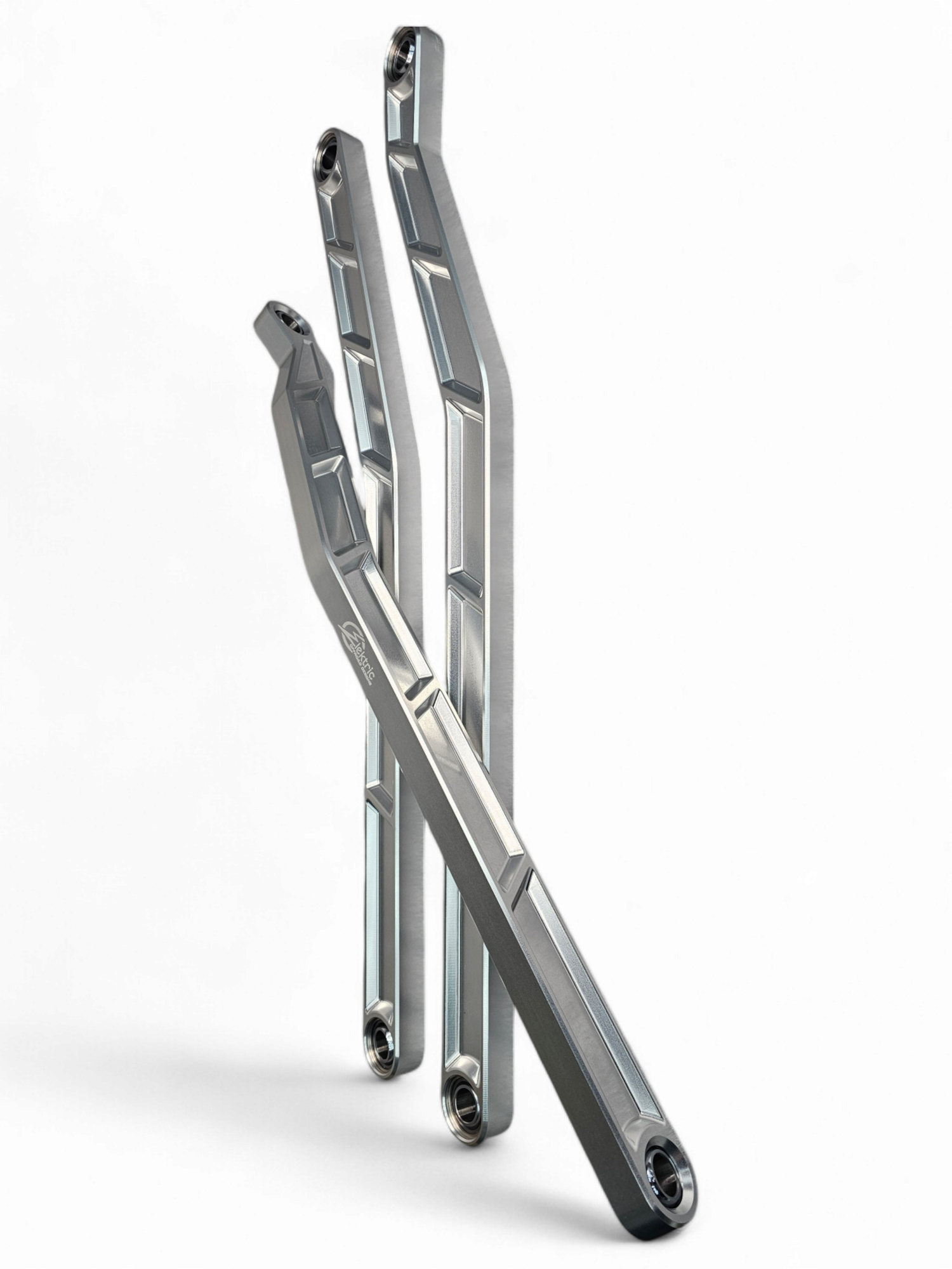 Can Am X3 Maverick High Clearance Radius Rods (2017-Present) - Clear Finish for 72