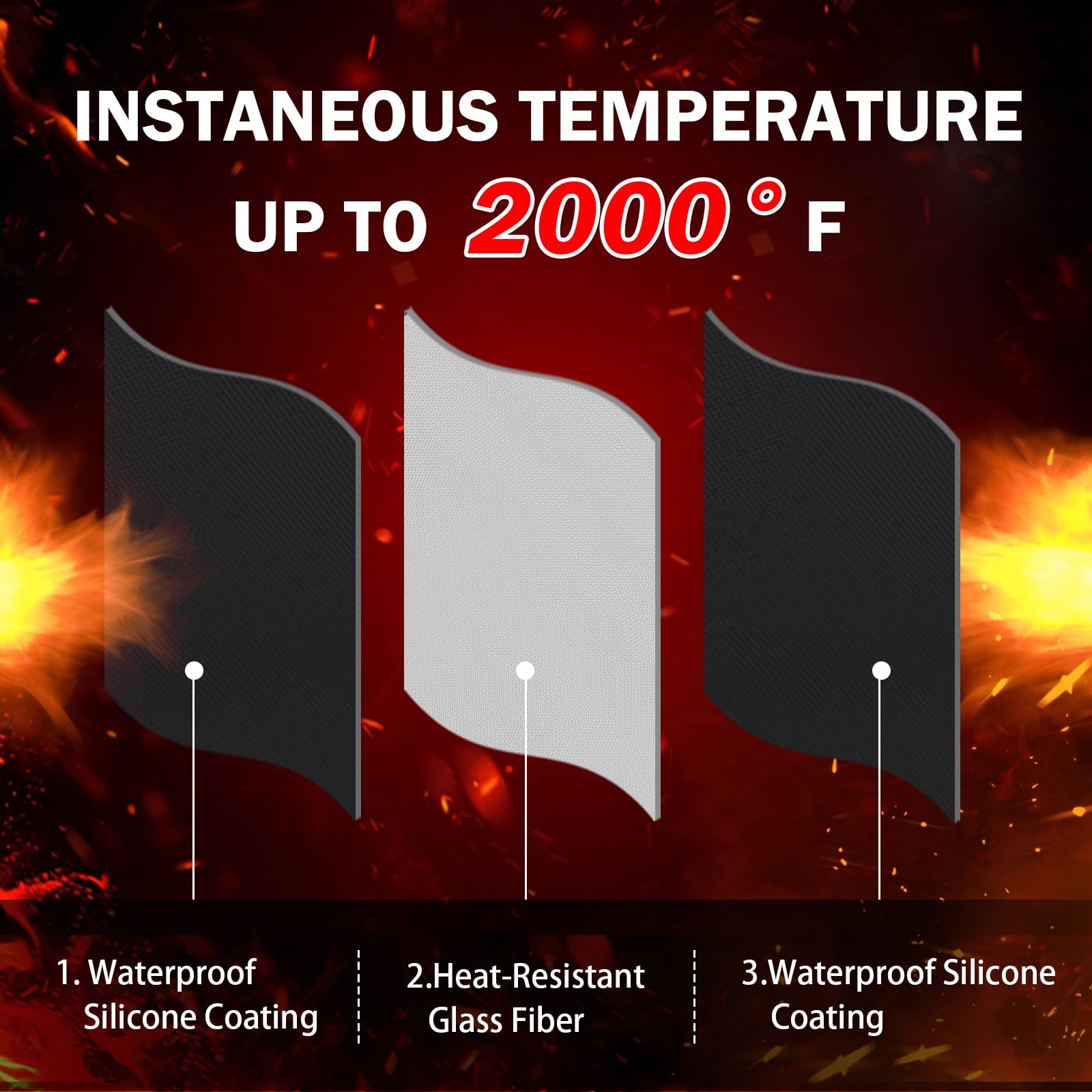 Fireproof Grill Mat 24