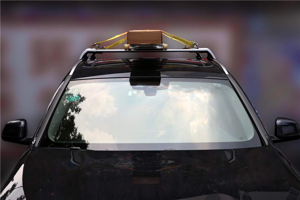 2-Piece Silver Roof Rack Cross Bars Compatible with KIA Sorento 2015-2021 - Heavy Duty Cargo Carrier for Luggage, Bags & Outdoor Gear - Perfect for Road Trips, Camping & Adventure Travel