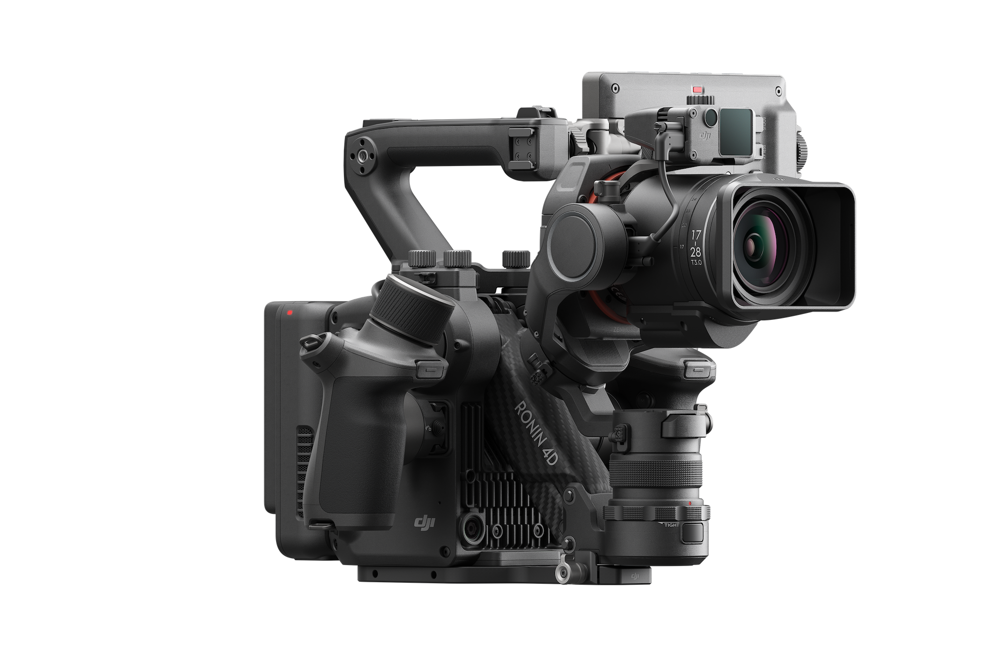 DJI Ronin 4D 8K Cinema Camera 4-Axis Stabilization Combo Kit with DL PZ 17-28mm T3.0 ASPH Lens - Professional Filmmaking, Vlogging & Content Creation