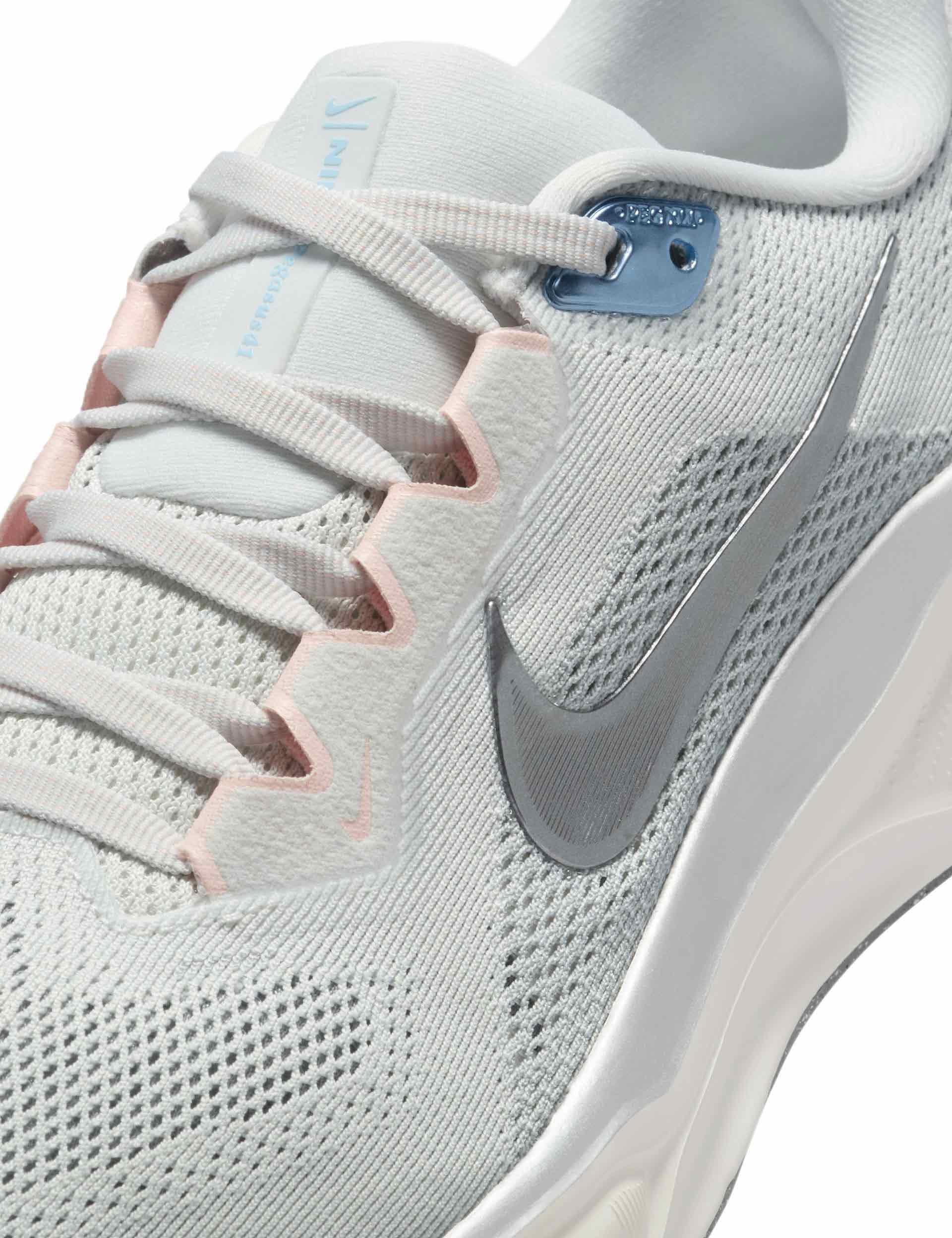 Nike Pegasus 41 Running Shoes for Men & Women - Photon Dust/Metallic Pewter/Sail/Echo Pink | Lightweight Cushioned Sneakers for Jogging, Training & Everyday Wear