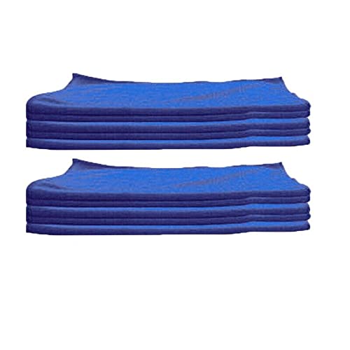 15-Pack Microfiber Cleaning Cloths - No-Scratch Car Detailing & Dish Washing Rags for Home & Auto Care