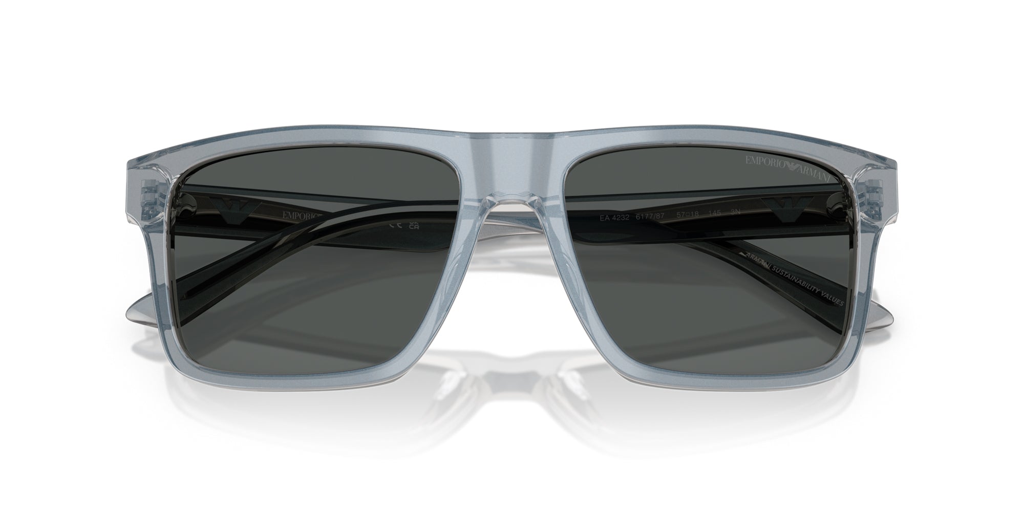 Emporio Armani EA4232 Sunglasses - Polarized UV Protection Aviator Style for Men & Women | Perfect for Driving, Travel & Outdoor Activities