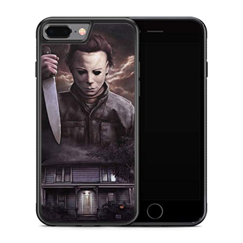 Michael Killer Horror Halloween iPhone Case for iPhone 11 Pro XR XS XS Max 7 Plus 8 - Scary Protective Phone Cover for Halloween Parties & Horror Movie Nights
