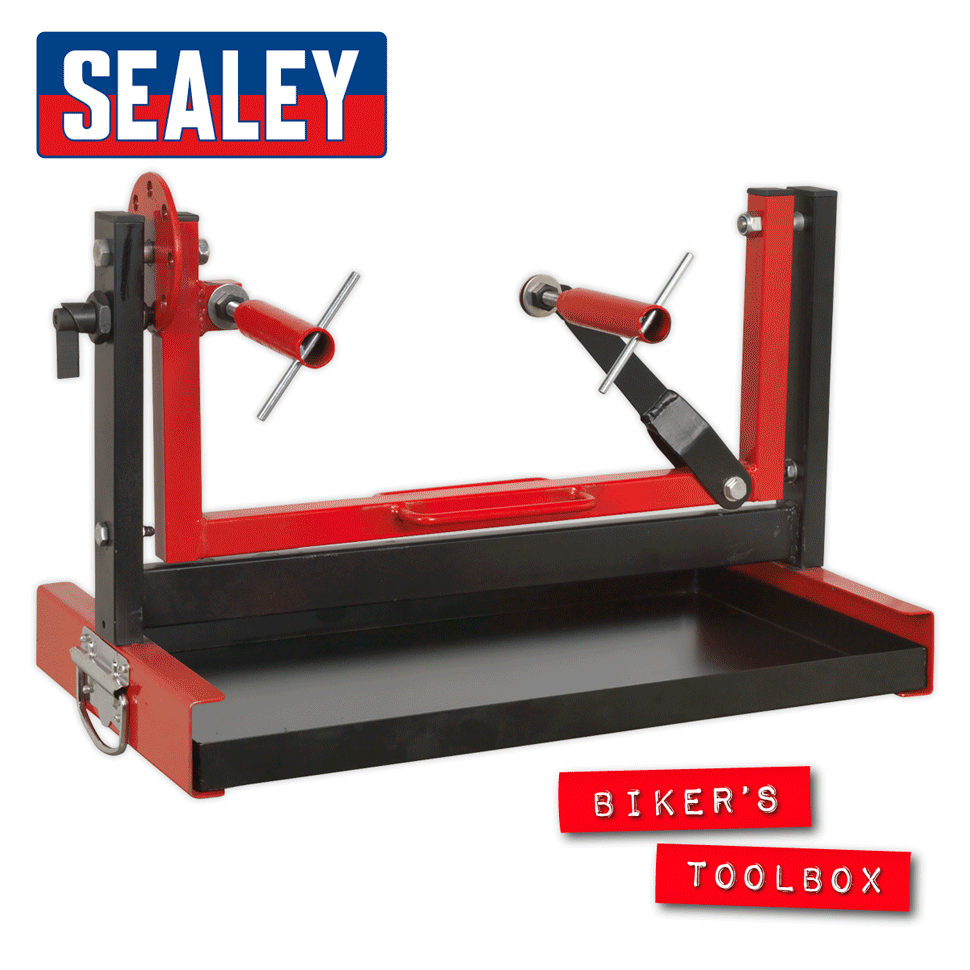 Small Engine Build Stand - Heavy Duty Engine Stand for Motorcycle, ATV & Small Engine Repair - Perfect for DIY Mechanics & Professional Workshops